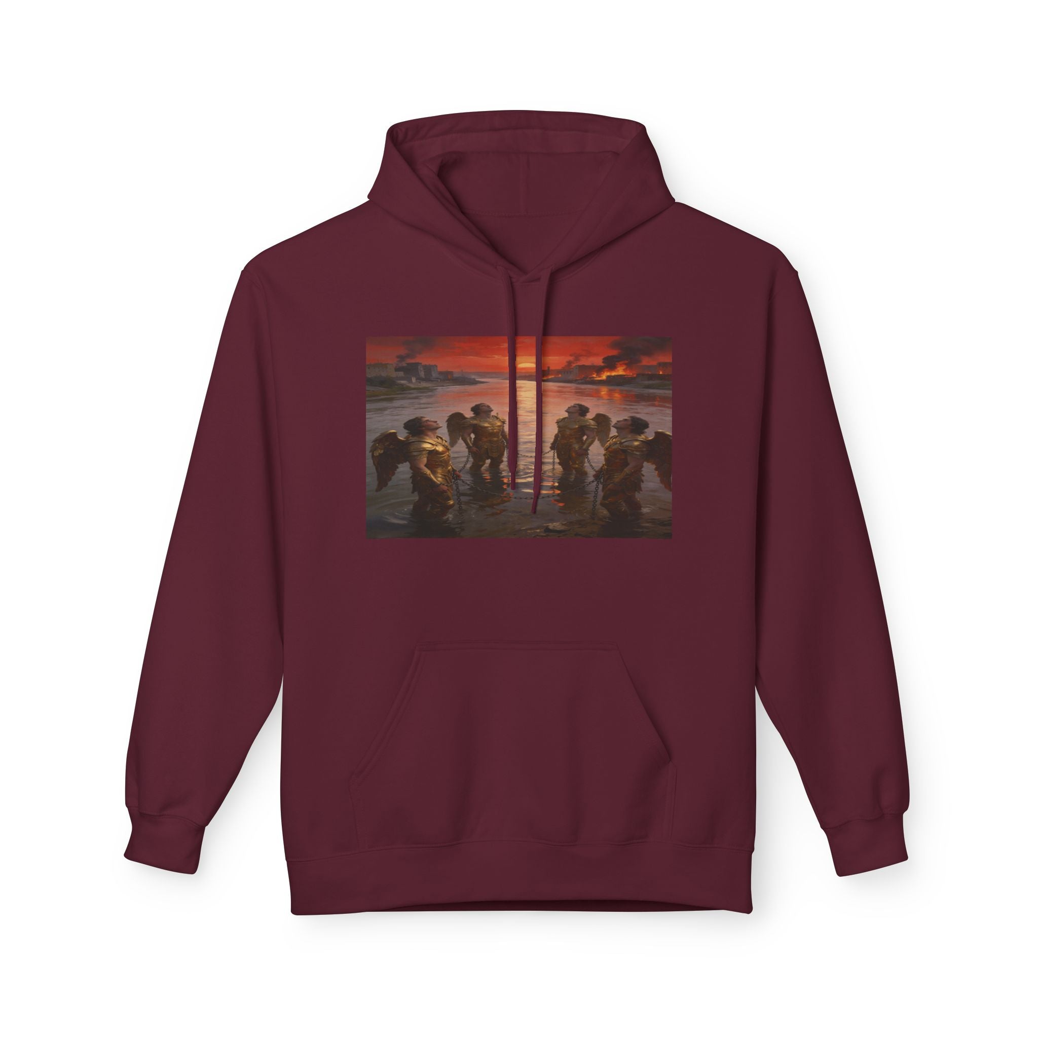 The fallen angels bound in the Euphrates River! Hoodie