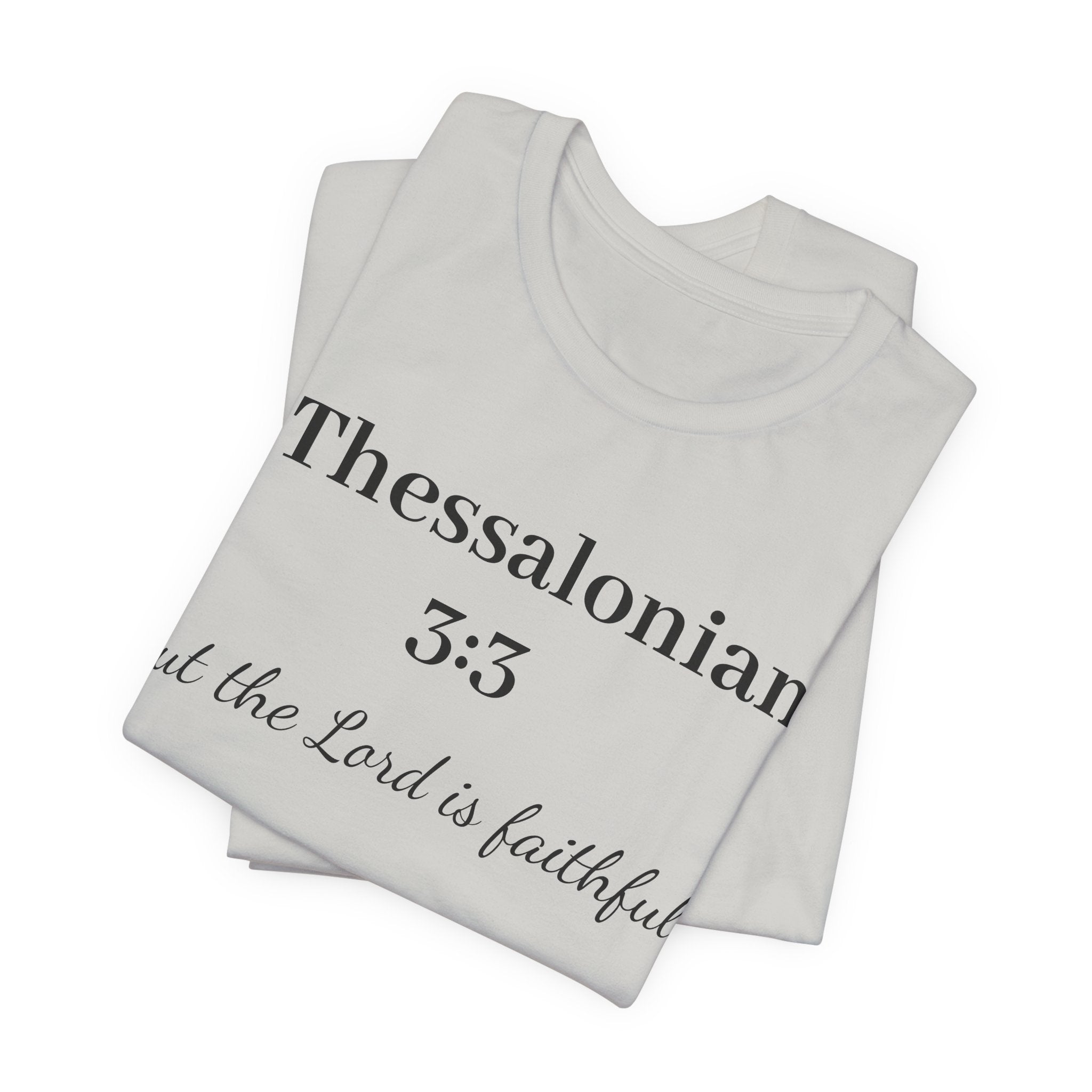 2 Thessalonians 3:3 Faithful Lord T-Shirt — Christian Scripture Tee