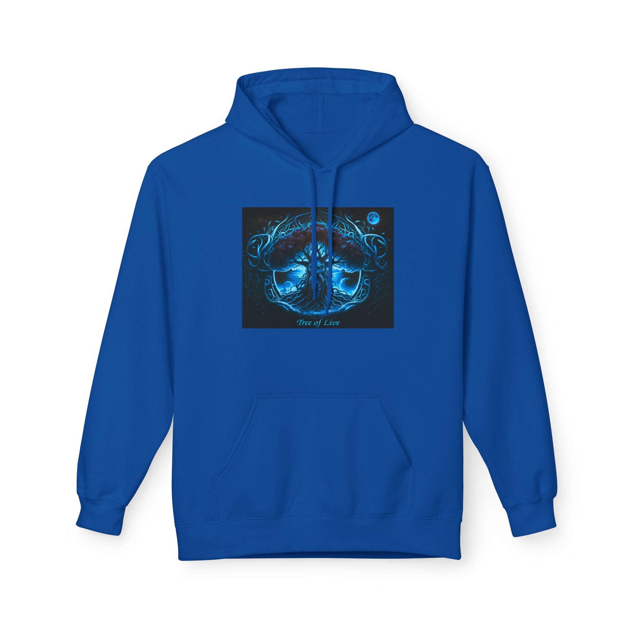 Yggdrasil, the Tree of Life,Hoodie — Ocean Zodiac Cancer Design