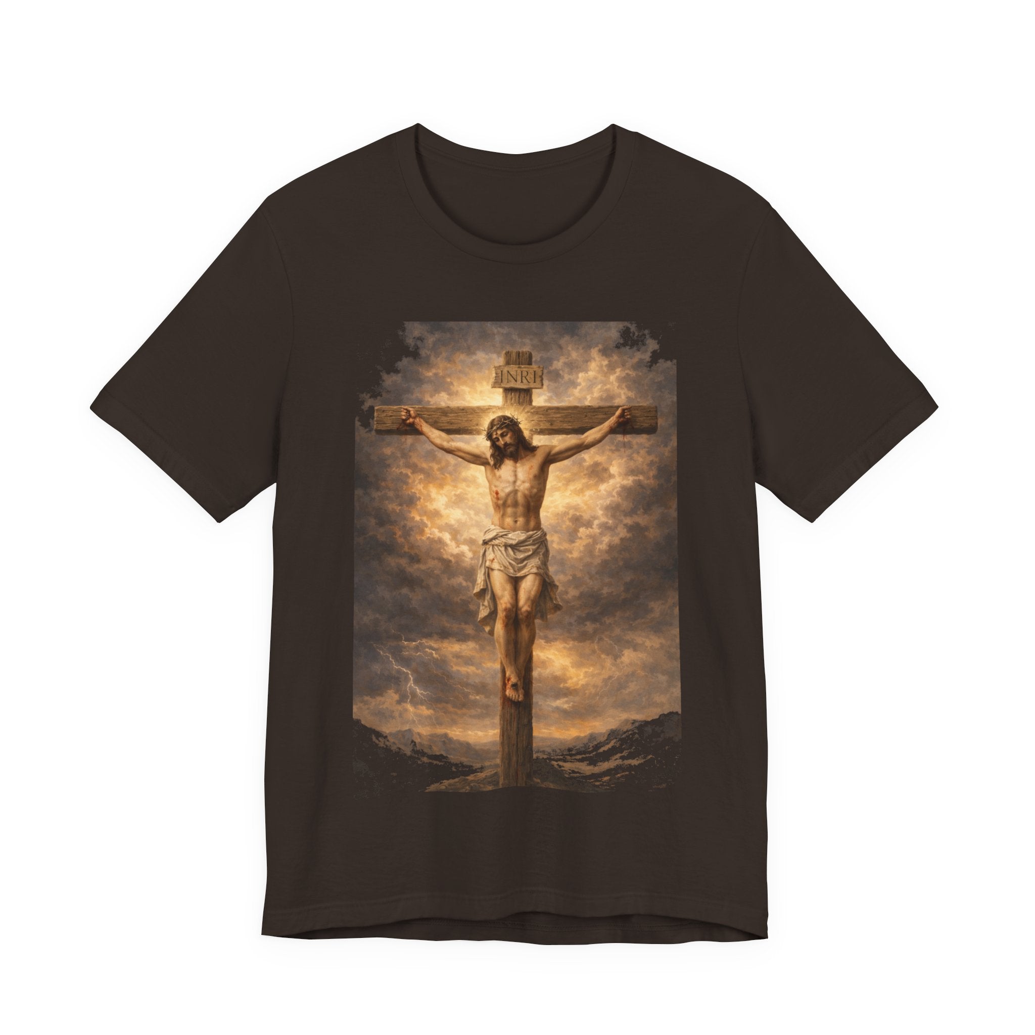 Crucifixion Jesus T‑Shirt — Religious Christian Graphic Tee for Easter & Faith