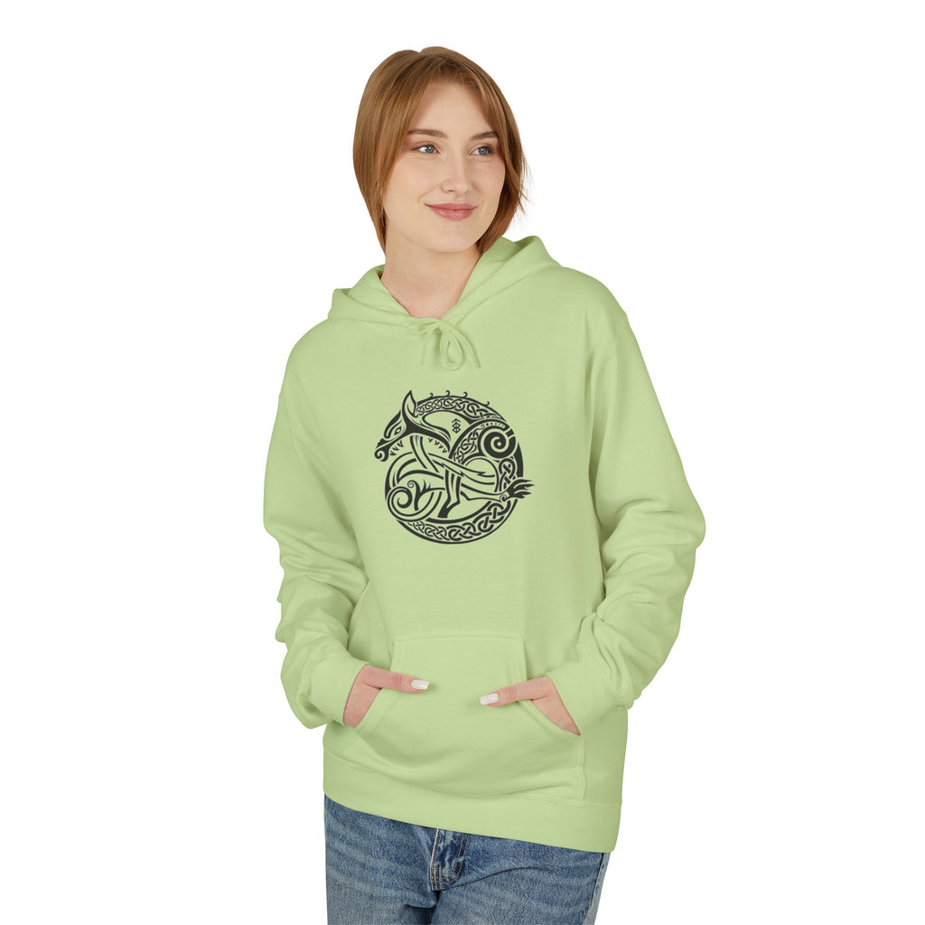 Celtic Wolf Knot Hoodie — The Wolf – A Symbol of Power, Destruction, and Loyalty