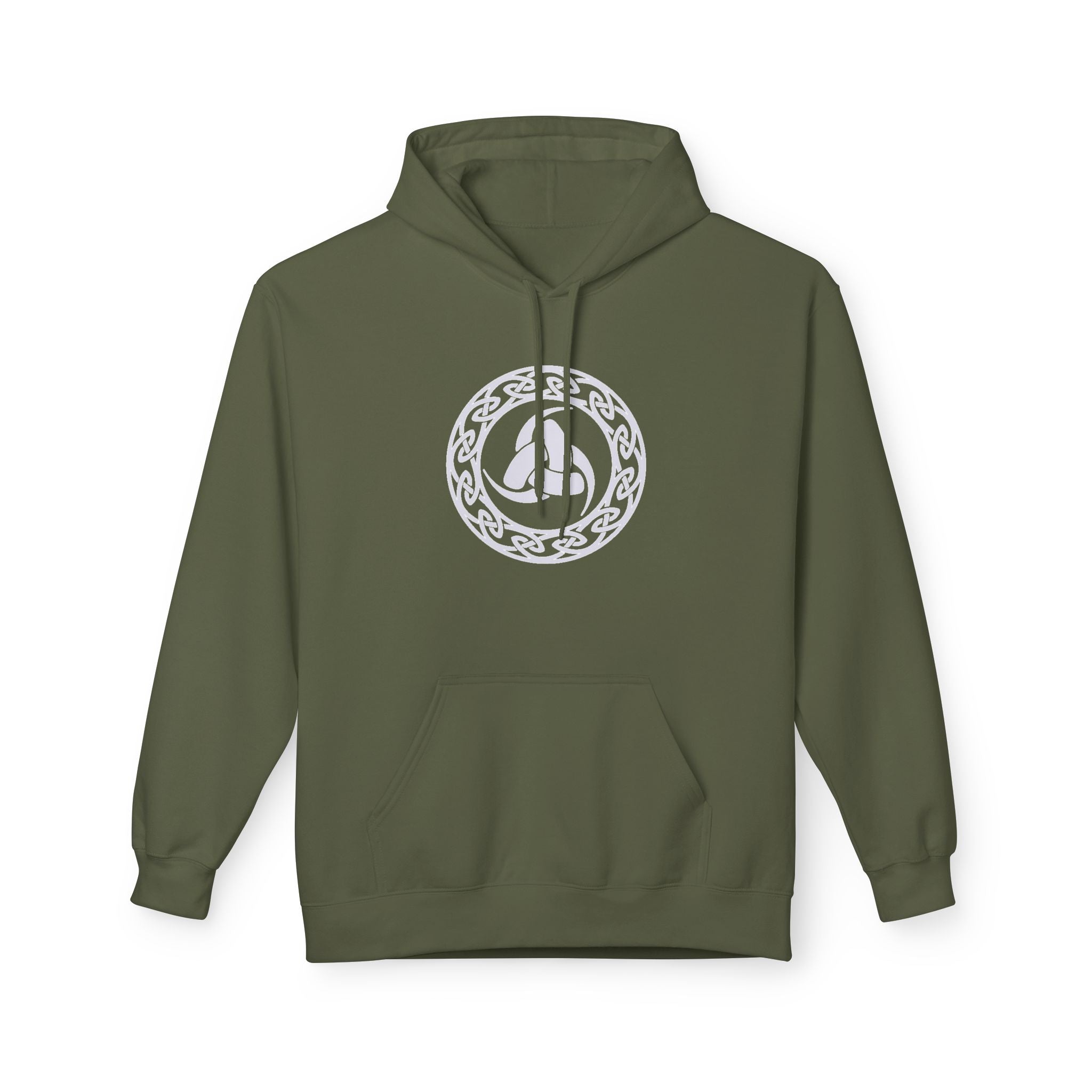 Viking Celtic Knot Hoodie –The Triple Horn of Odin – The Horn Triskelion