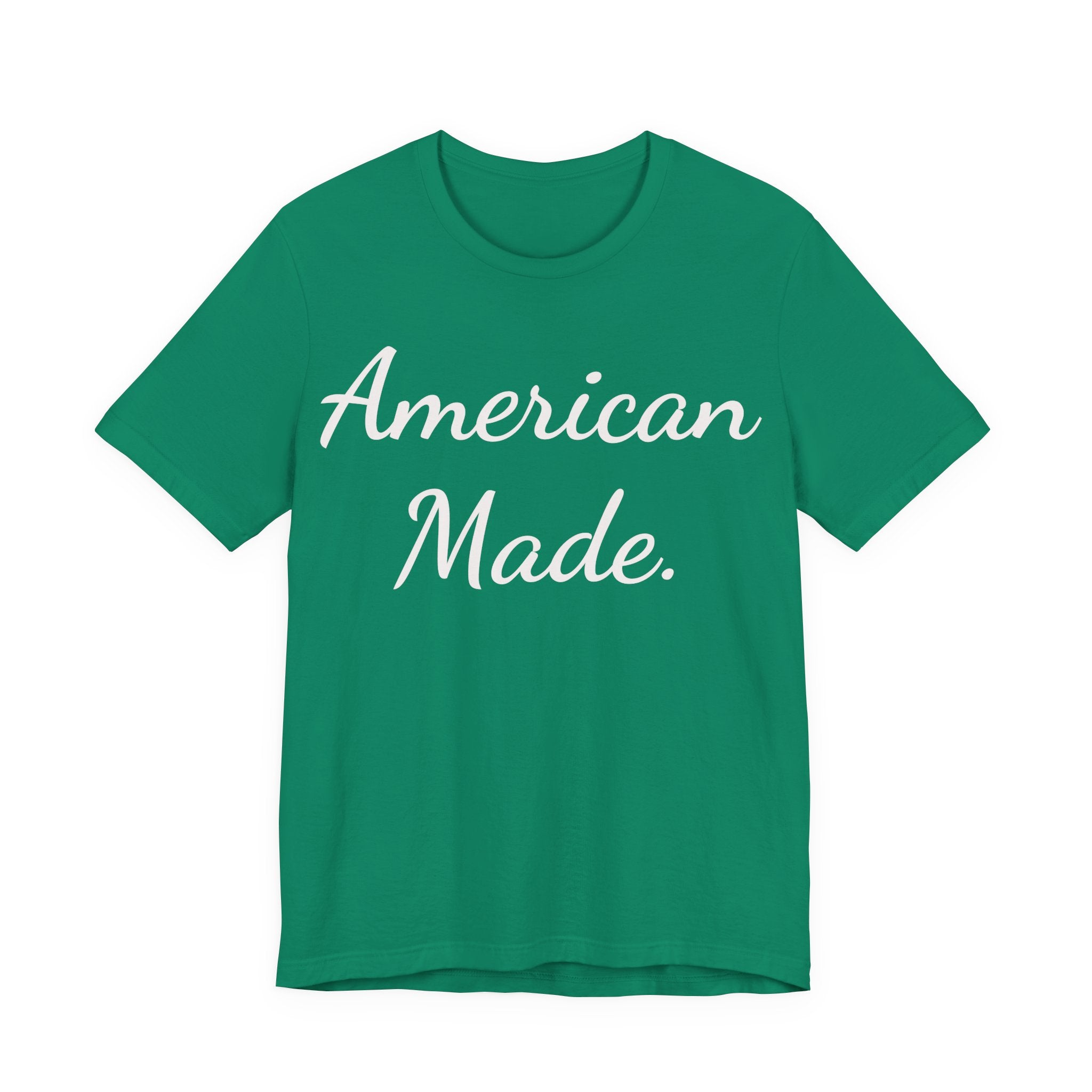 American Made T-Shirt — Patriotic Script Tee