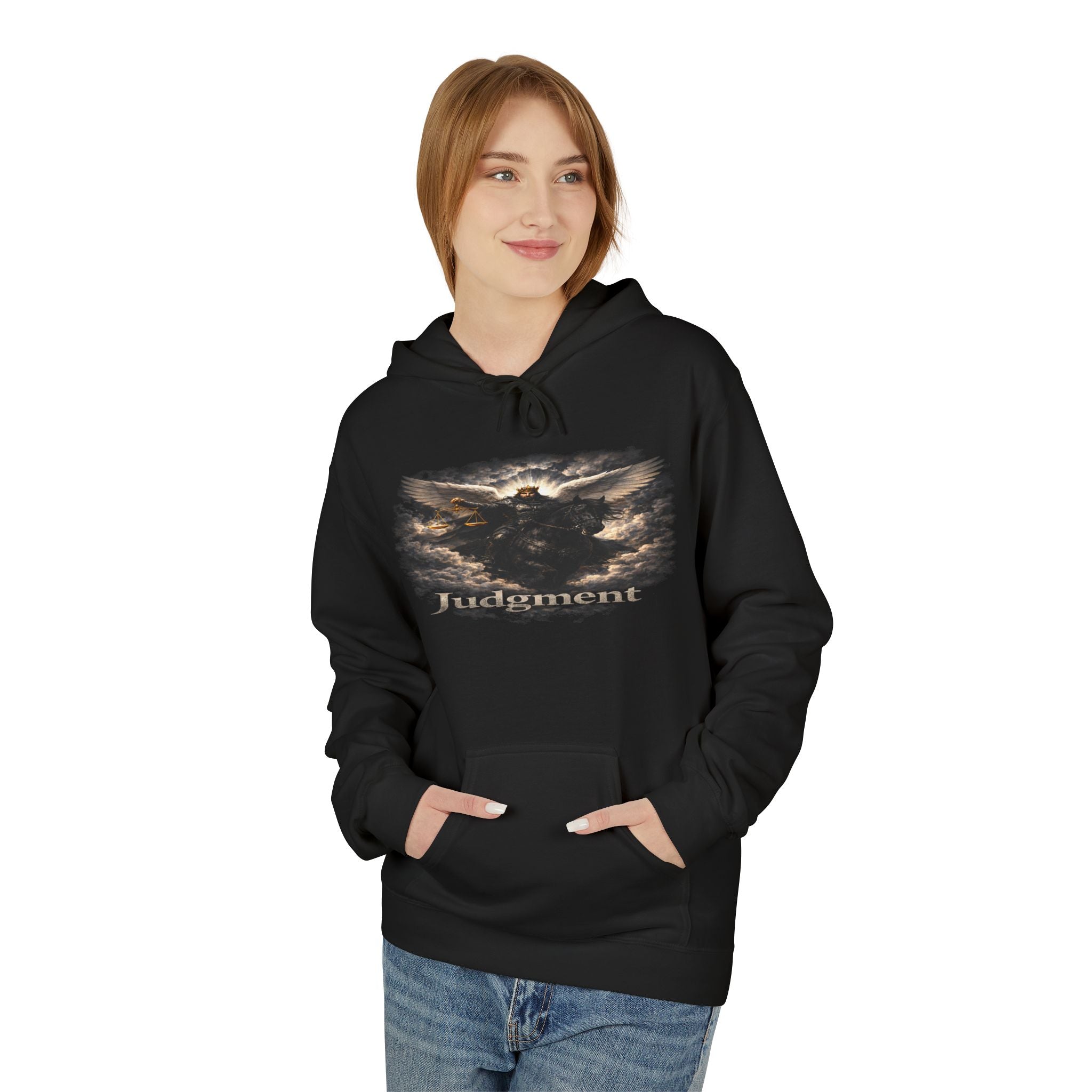 The black horse from Revelation 6:5-6-judgment Print Pullover