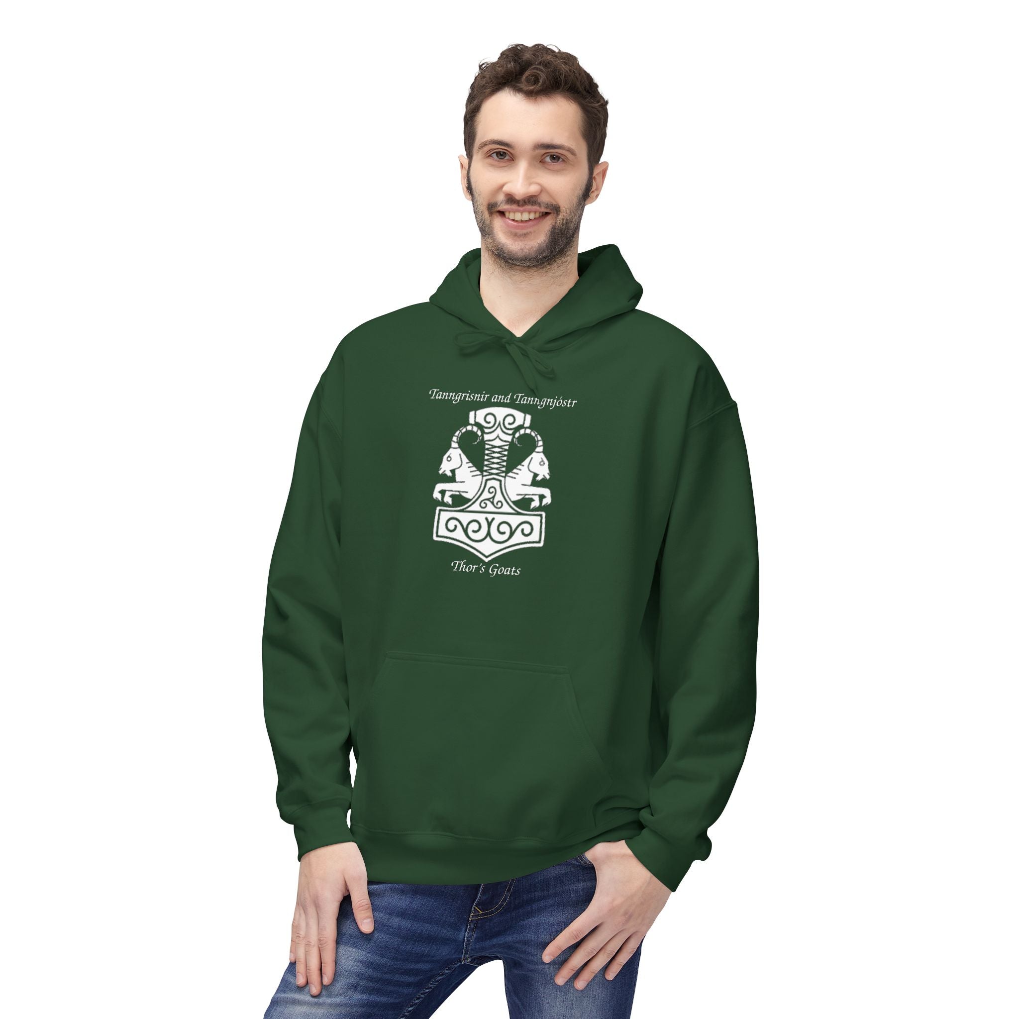 Tanngrisnir and Tanngnjóstr Thors Goats- Hoodie
