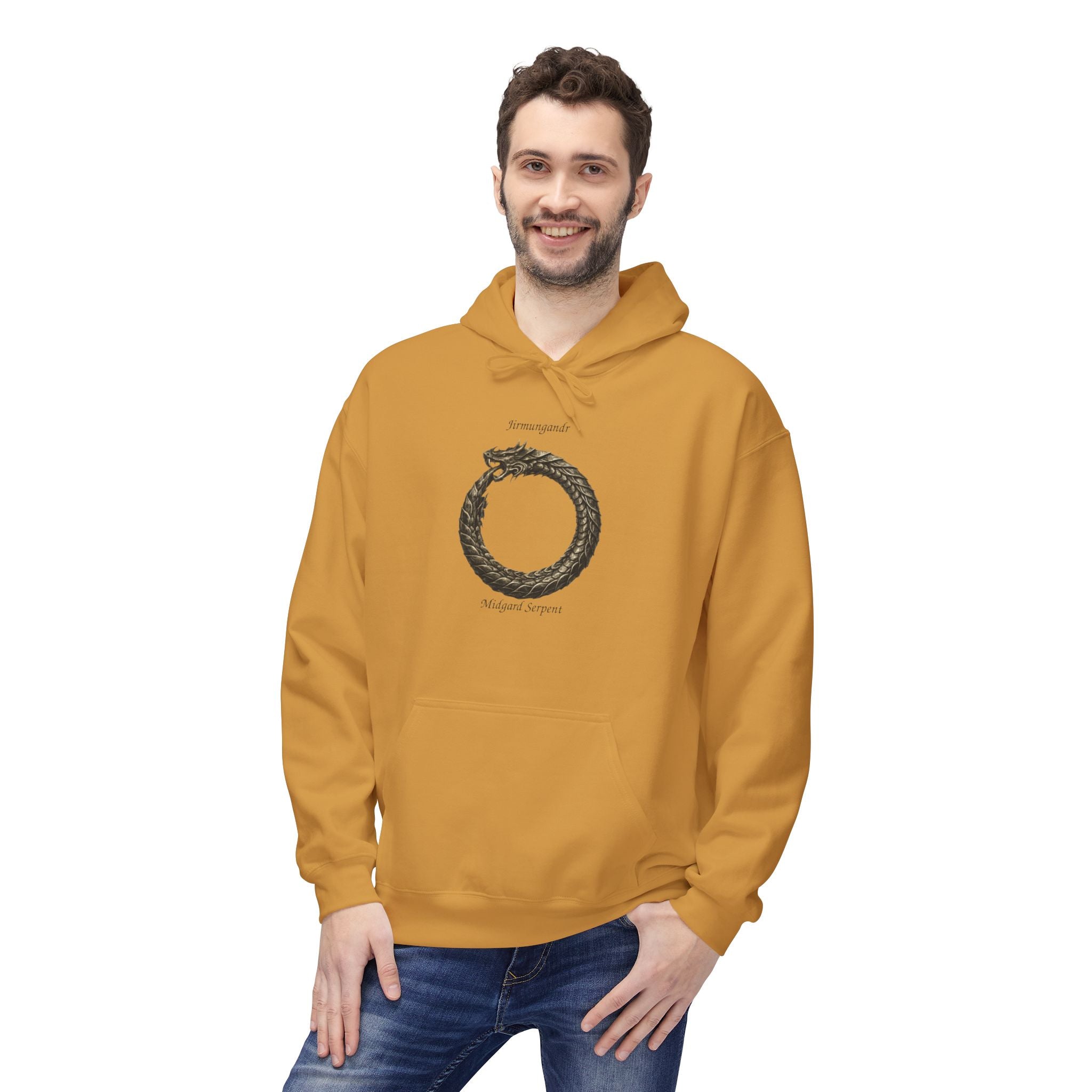 The Serpent – Jörmungandr,Ouroboros Snake Hoodie — Viking Symbol