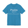 Psalm 121:7-8 Tee — "The Lord will keep you from" Christian Faith T‑Shirt