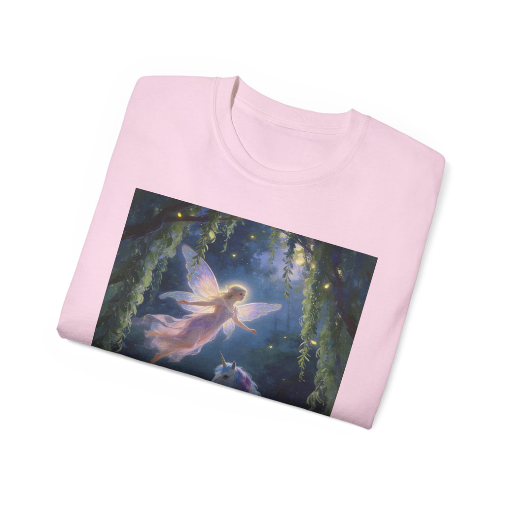 Fairy and Unicorn Cotton Tee