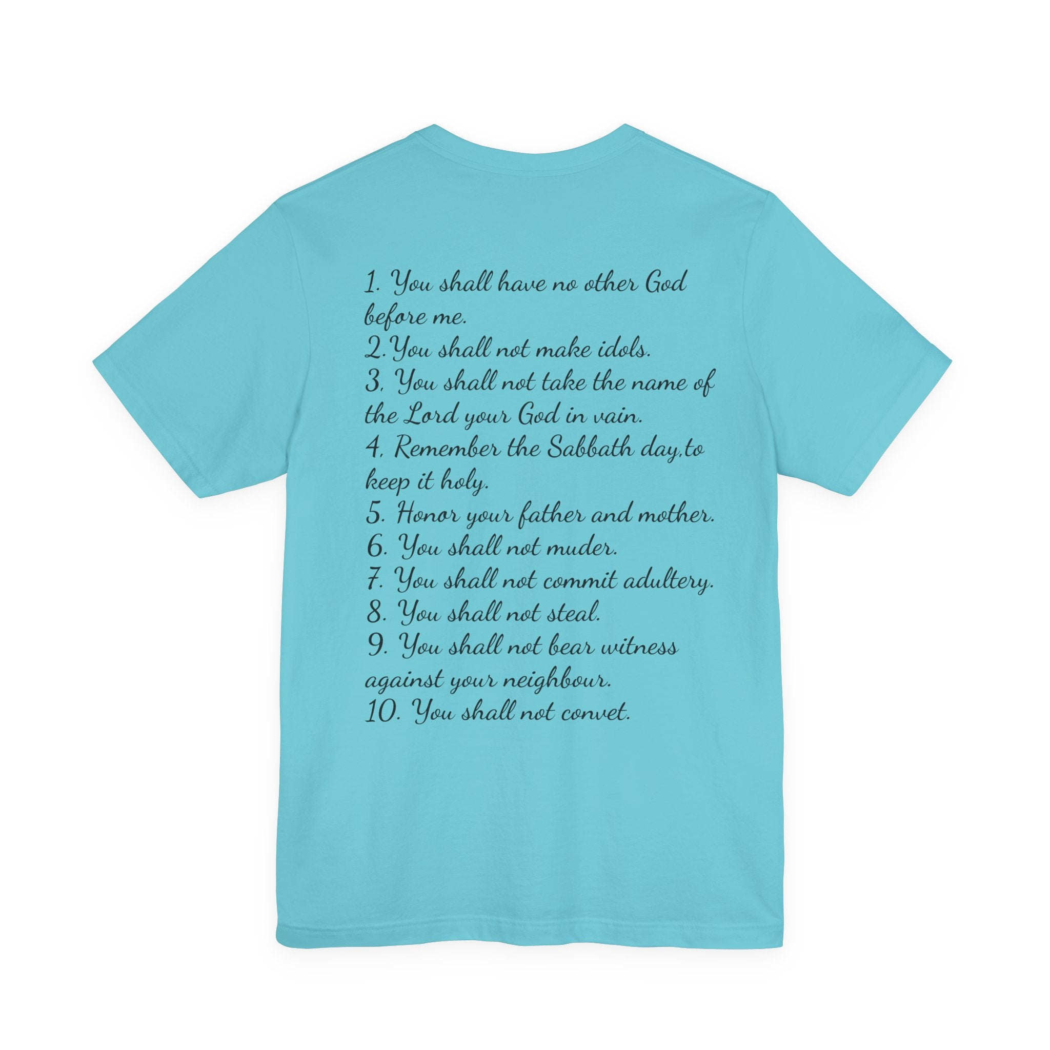 The 10 Commandment- Short Sleeve Tee