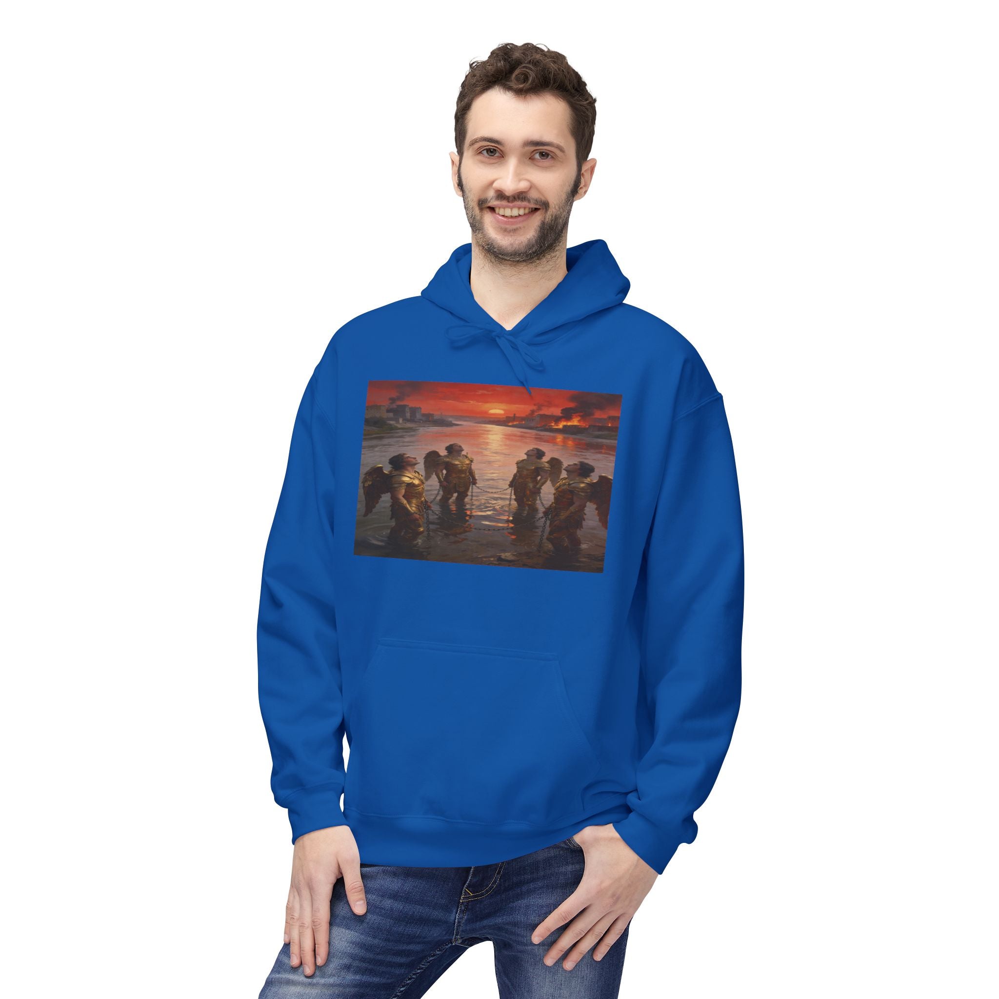 The fallen angels bound in the Euphrates River! Hoodie