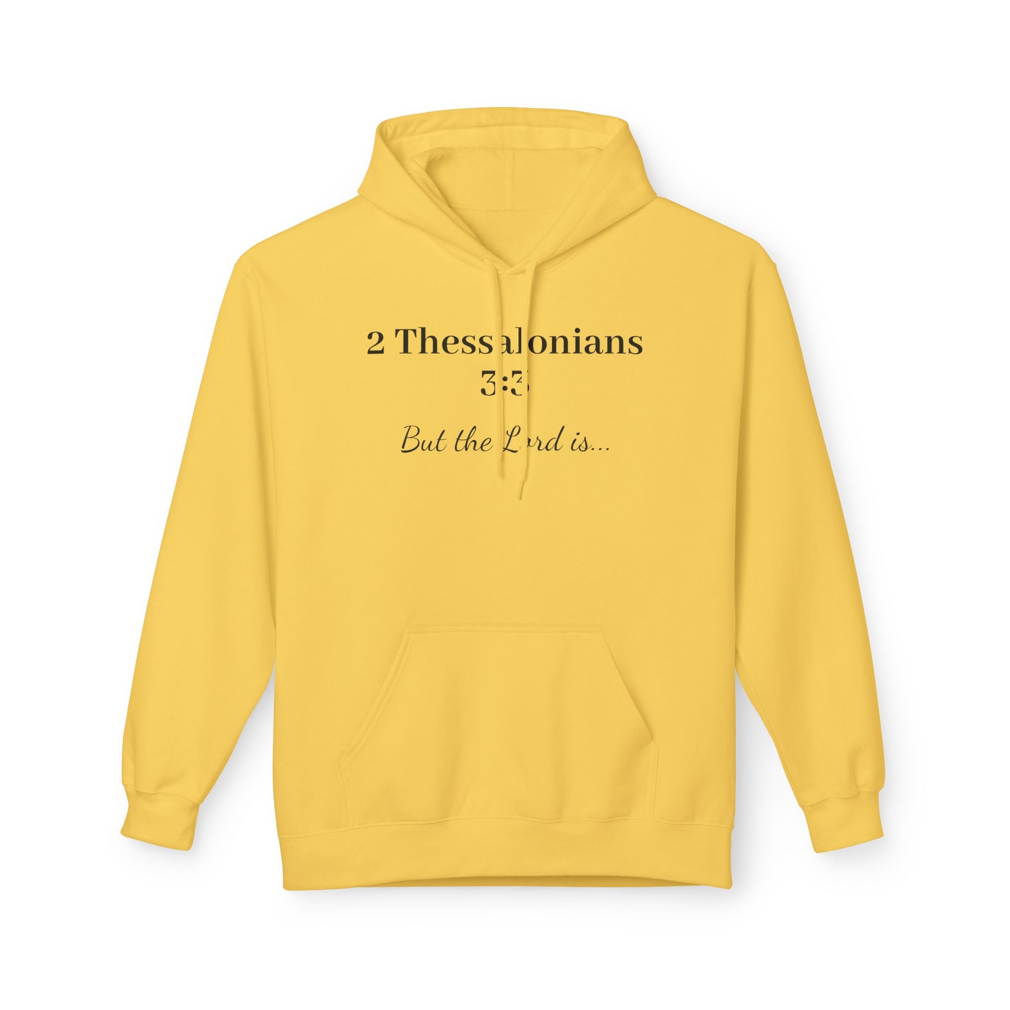 2 Thessalonians 3:3 Scripture Faith Hoodie (But the Lord Is)