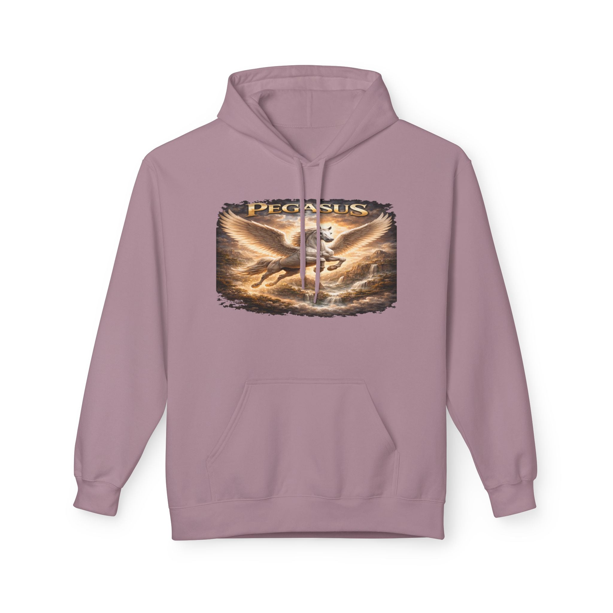 Pegasus Mythic Hoodie — Vintage Flying Horse Graphic