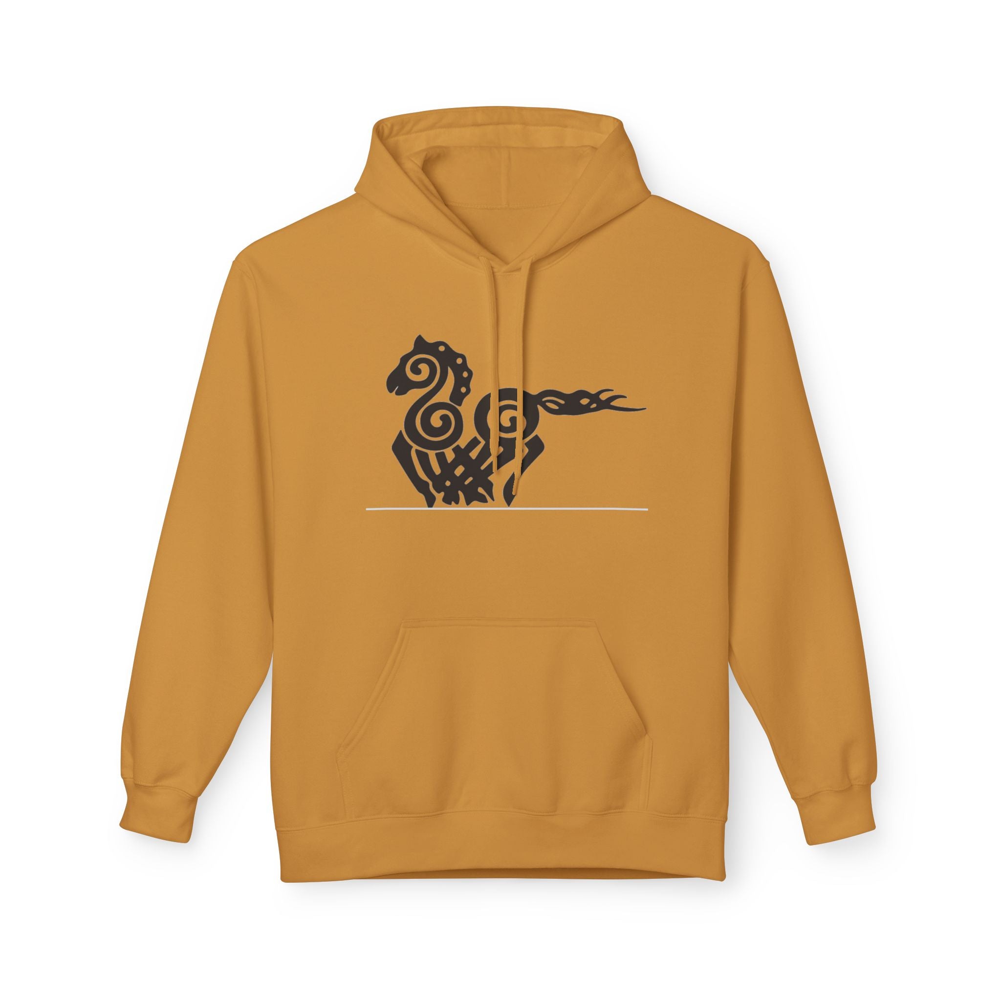 Viking Tribal Hoodie - Nordic Norse Myth Design