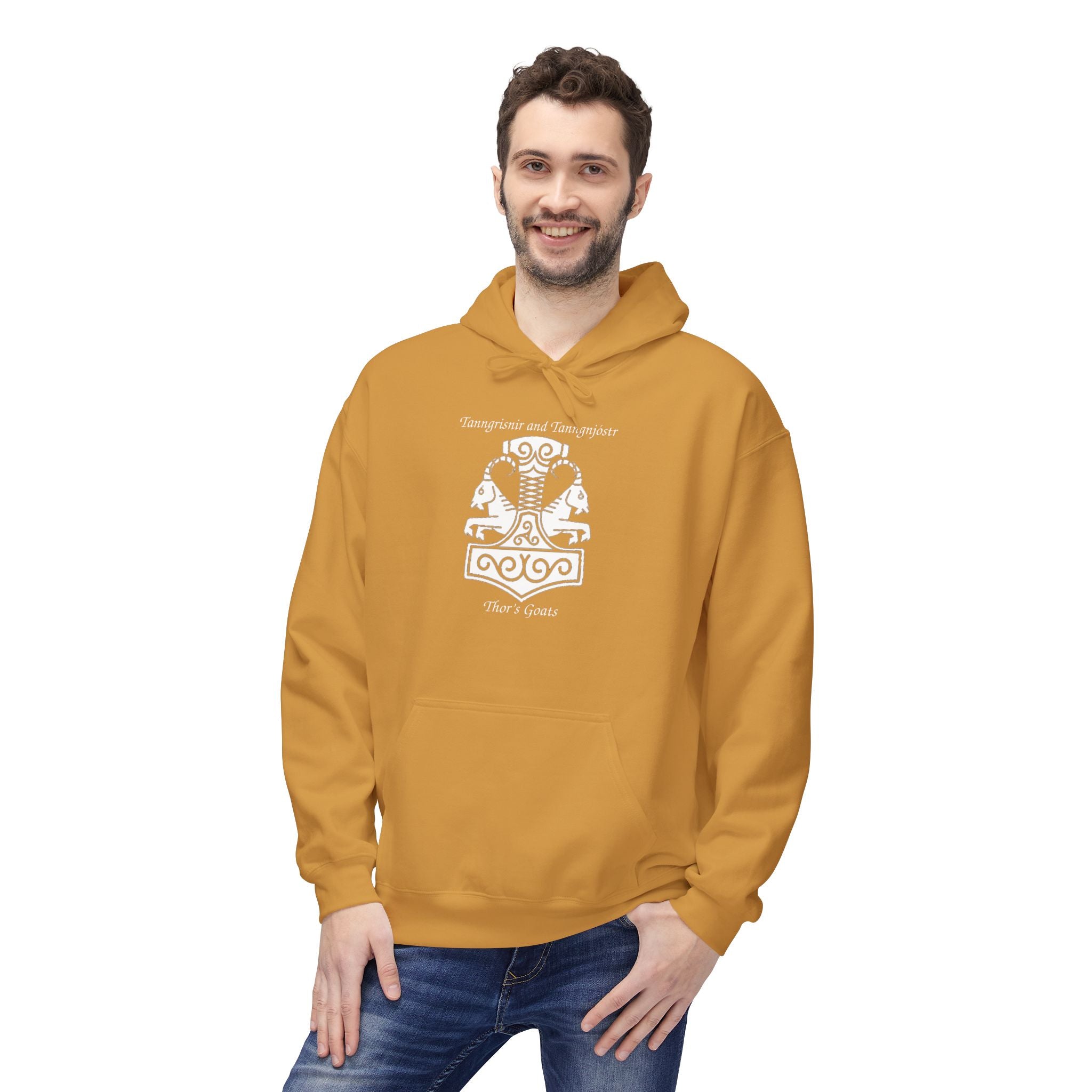 Tanngrisnir and Tanngnjóstr Thors Goats- Hoodie