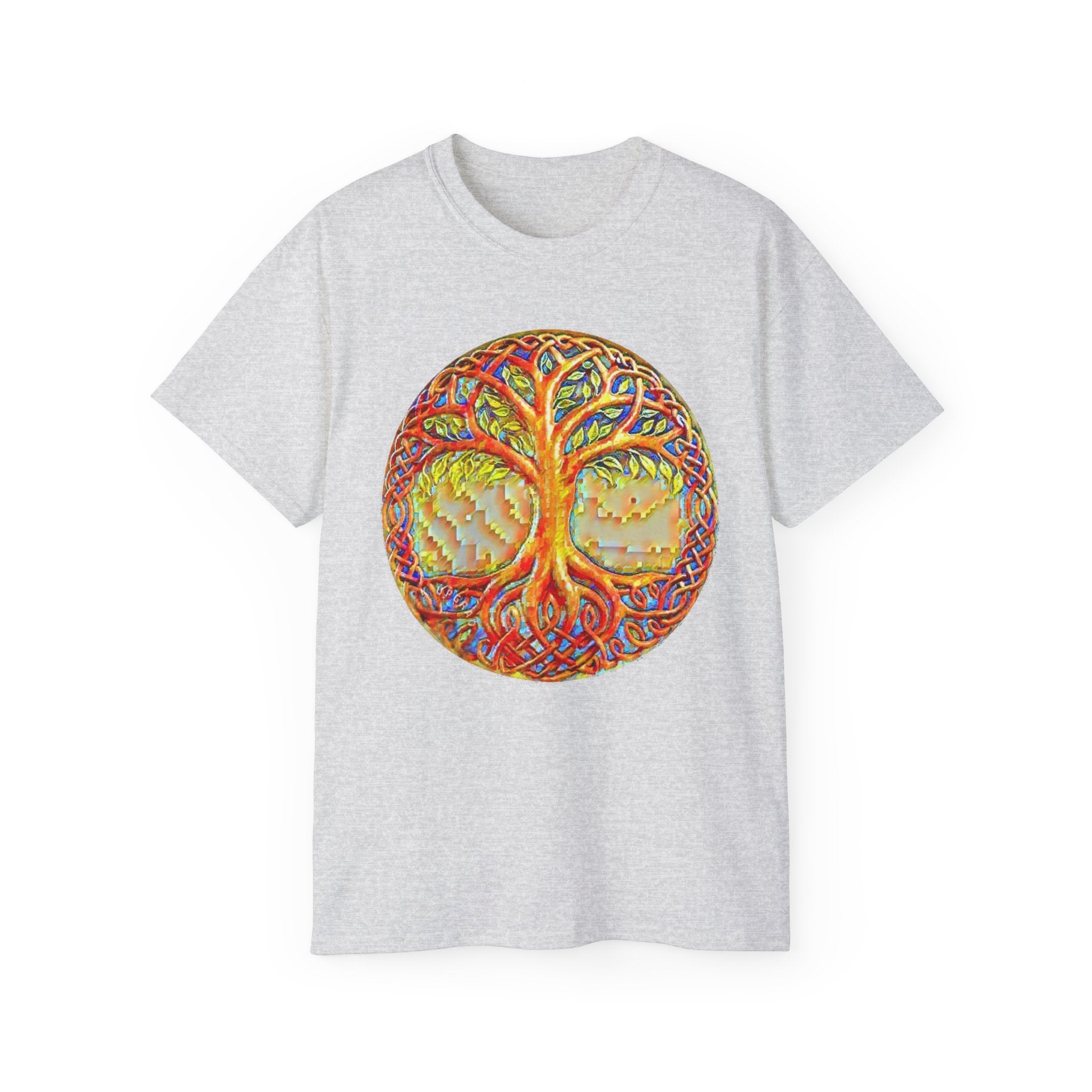Yggdrasil – The Tree of Life Cotton Tee — Vibrant Spiritual Nature T-Shirt