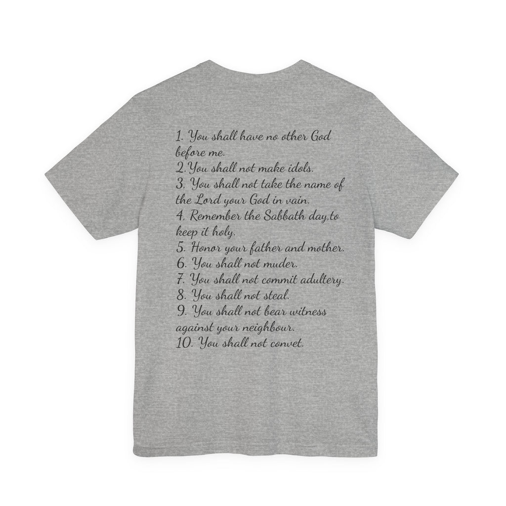 The 10 Commandment- Short Sleeve Tee