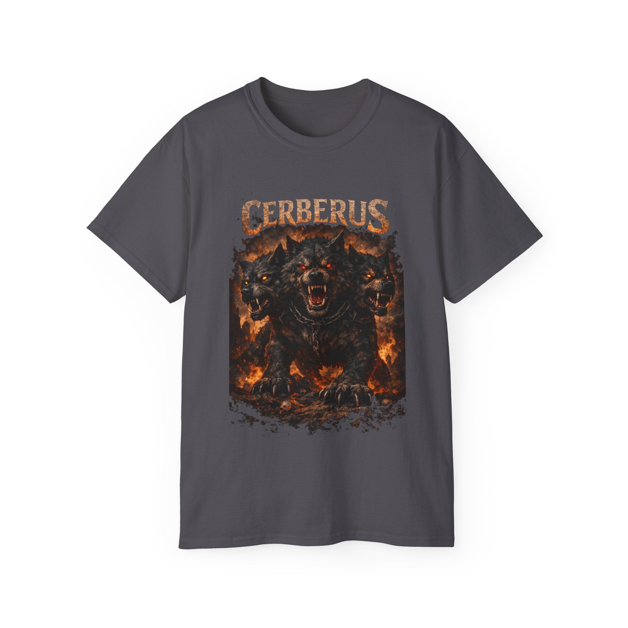 Cerberus from Greek mythology, known as the guardian of the Underworld-cotton T shirt
