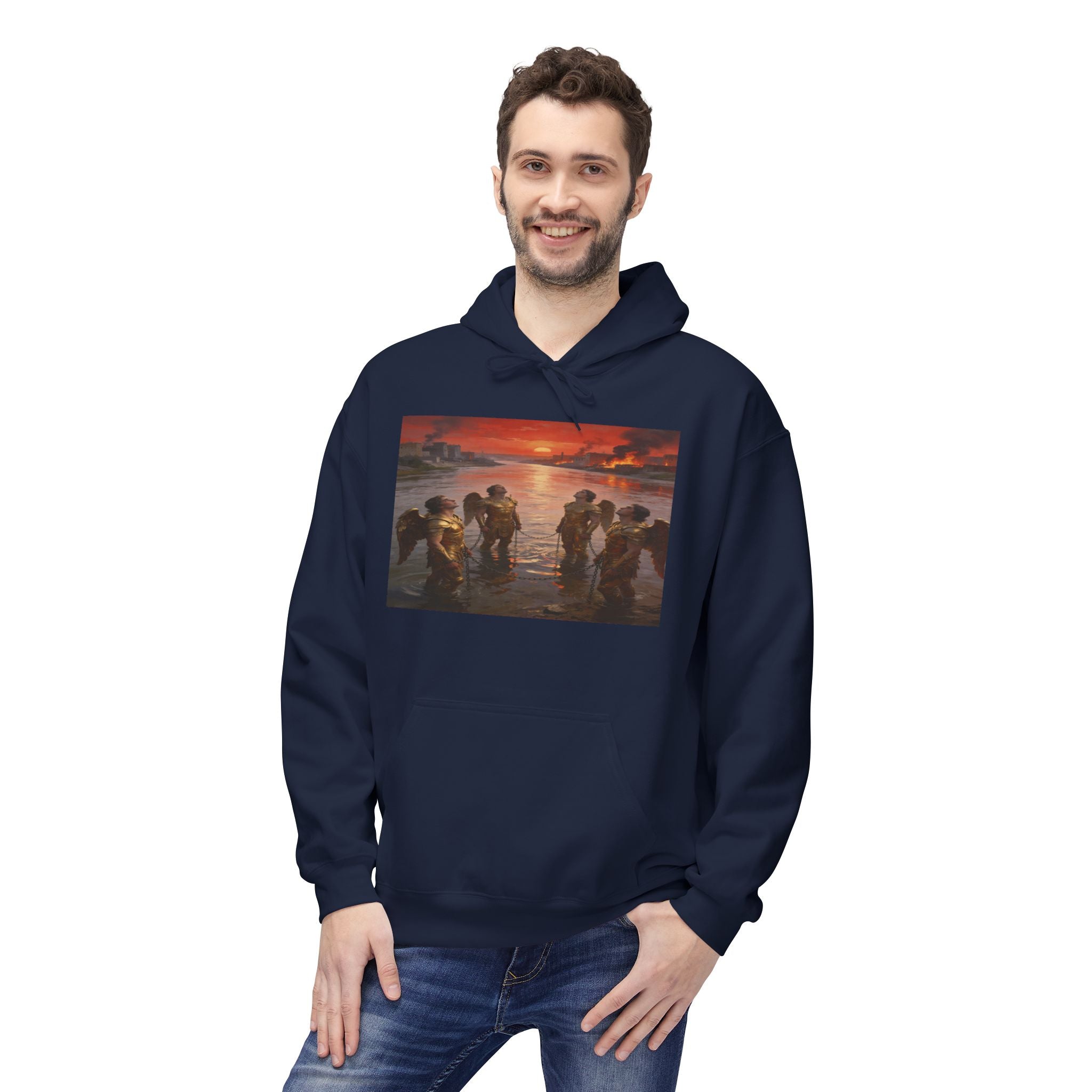 The fallen angels bound in the Euphrates River! Hoodie