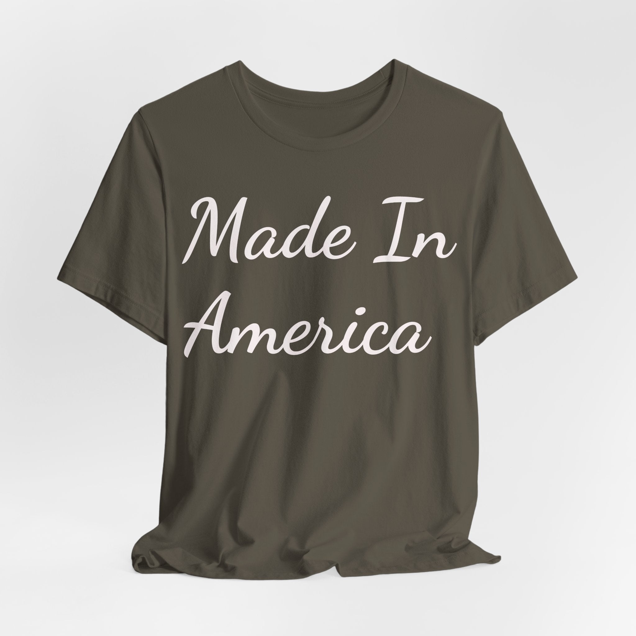 Made In America Tee — Patriotic Short Sleeve T-Shirt
