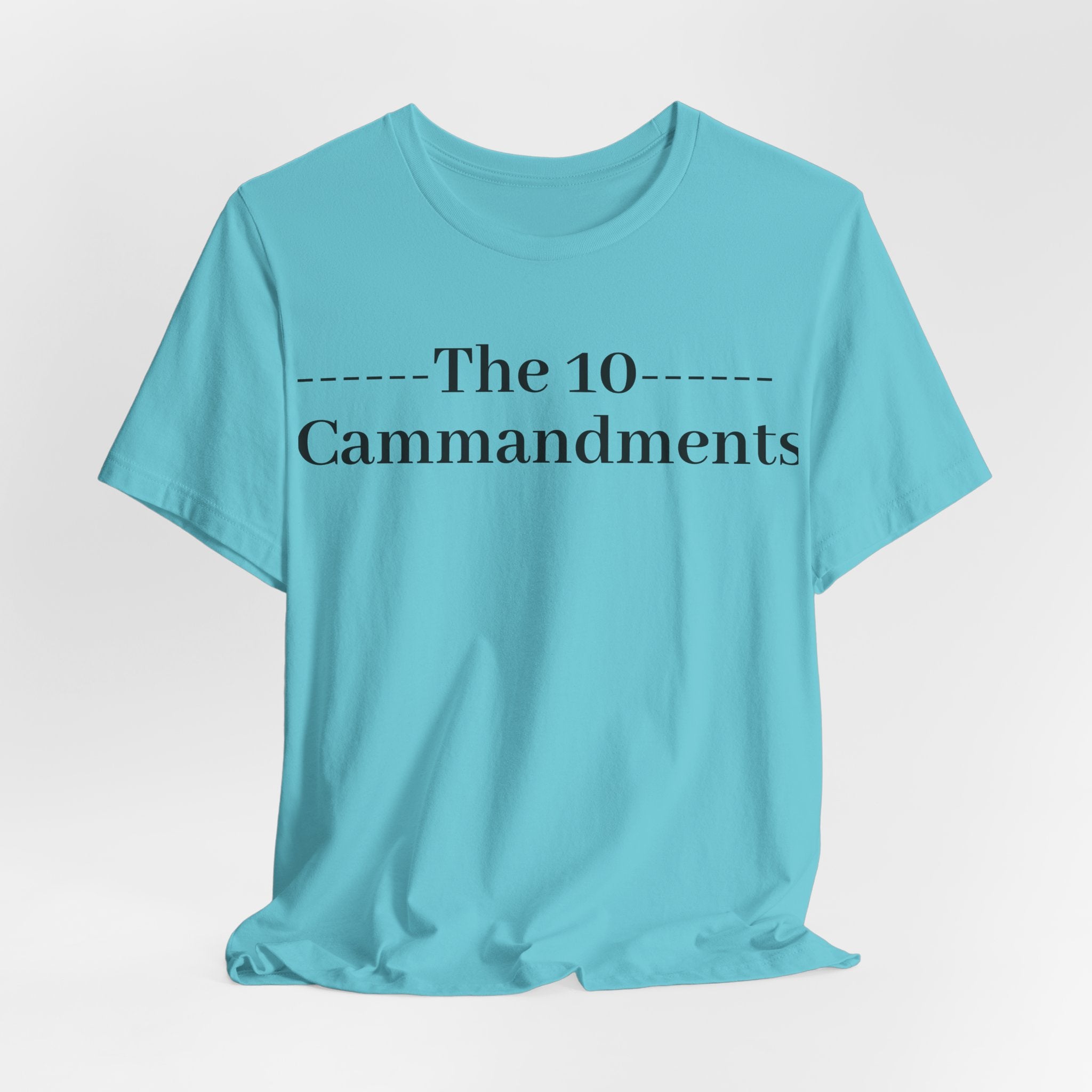 The 10 Commandment- Short Sleeve Tee