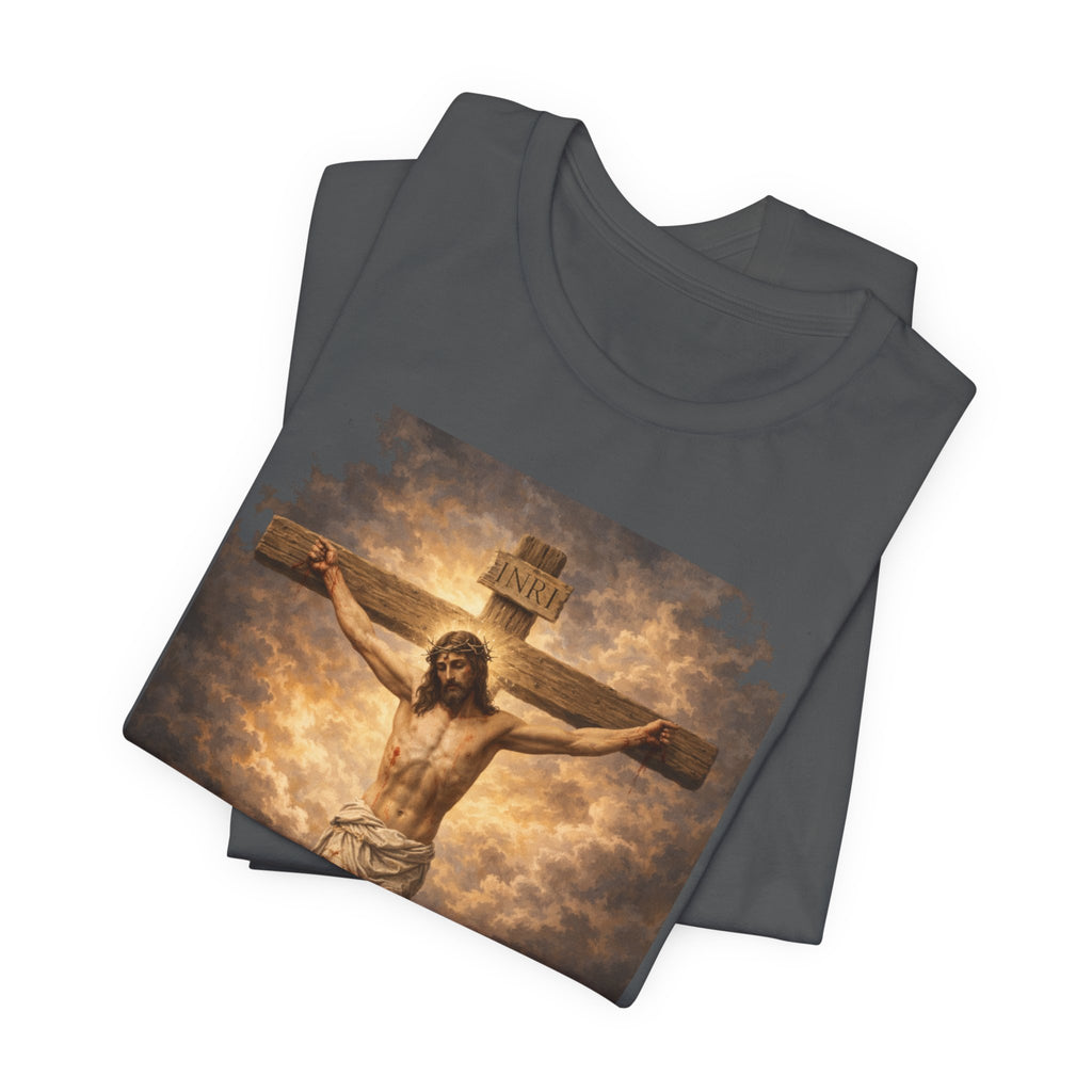 Crucifixion Jesus T‑Shirt — Religious Christian Graphic Tee for Easter & Faith