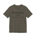 Romans 8:28 Scripture Tee — "God Works for the Good" Christian T-Shirt