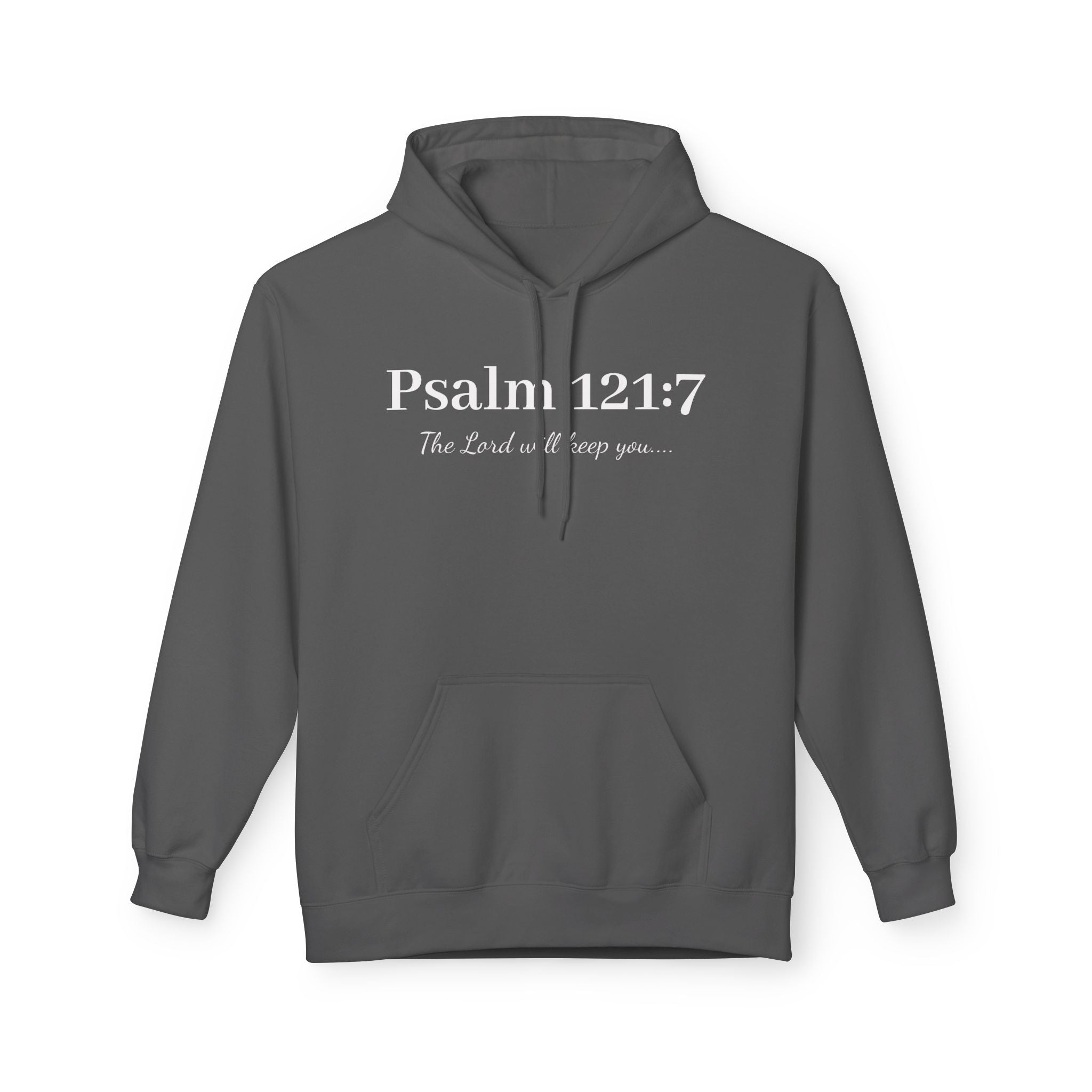Psalm 121:7-8 The Lord will keep you from all harmHoodie — Midweight Unisex Pullover