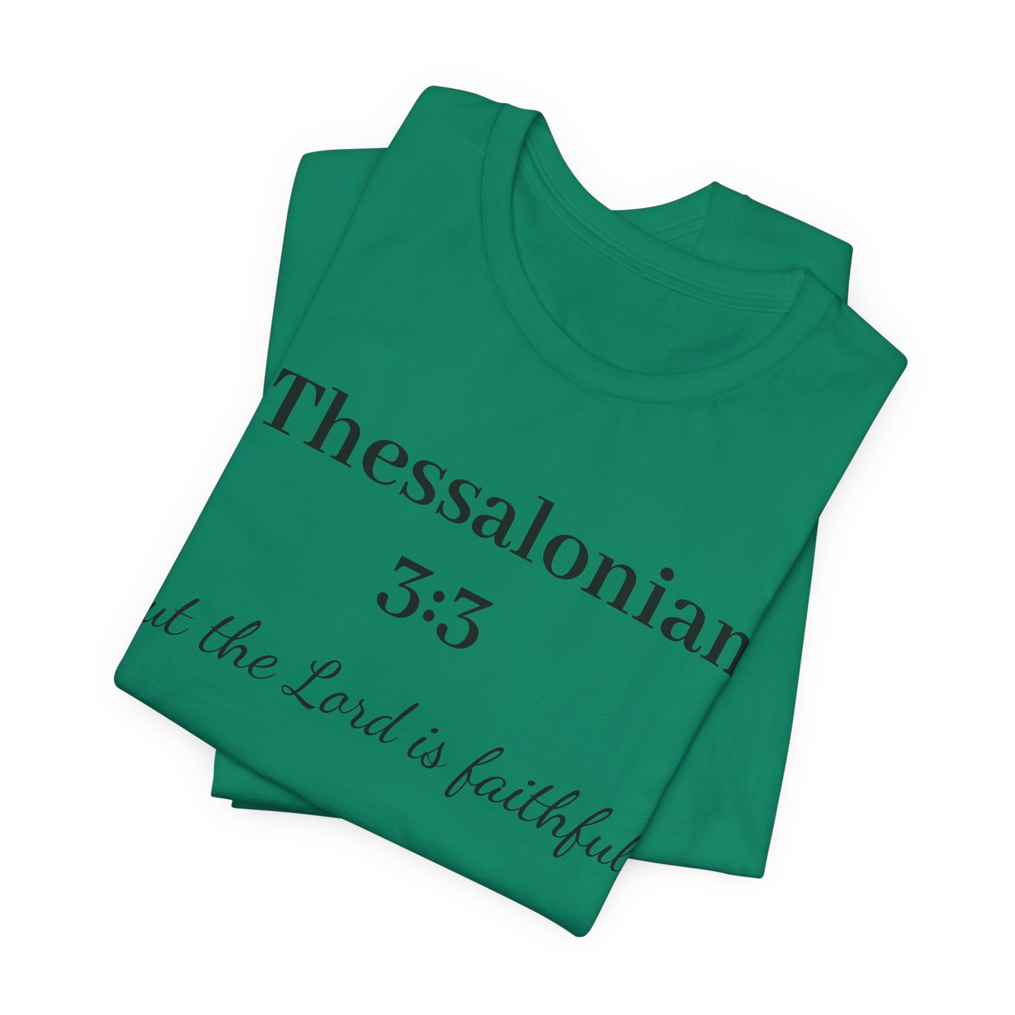 2 Thessalonians 3:3 Faithful Lord T-Shirt — Christian Scripture Tee