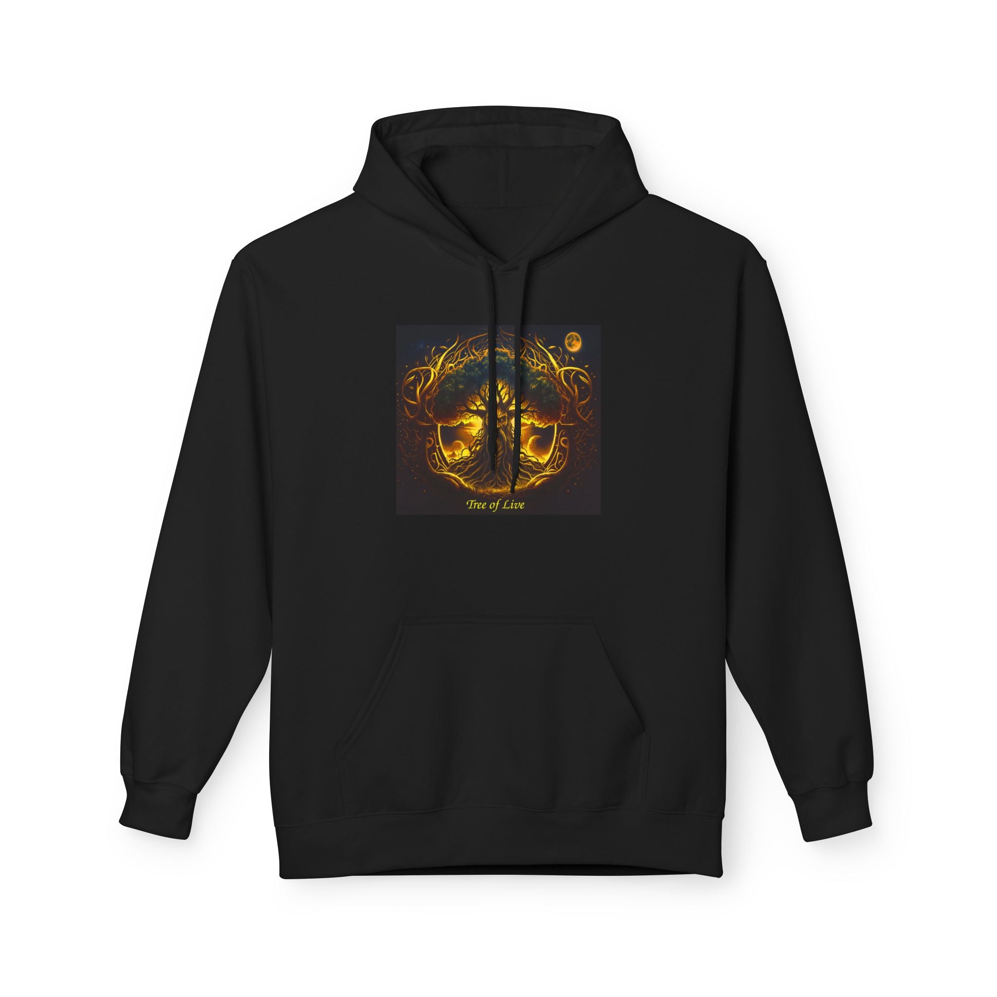 Yggdrasil, the Tree of Life  Hoodie — Mystical Nature Graphic Sweatshirt