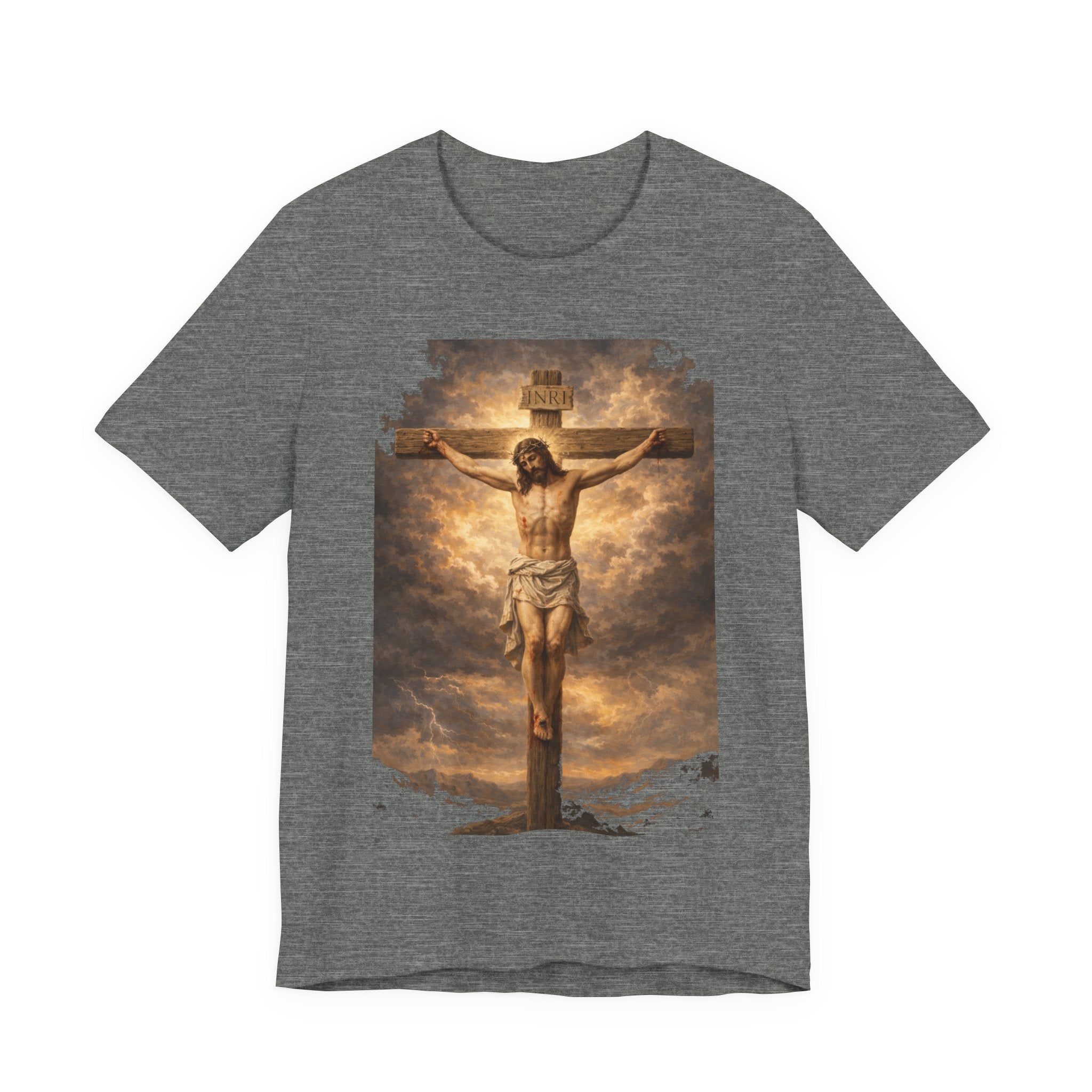 Crucifixion Jesus T‑Shirt — Religious Christian Graphic Tee for Easter & Faith