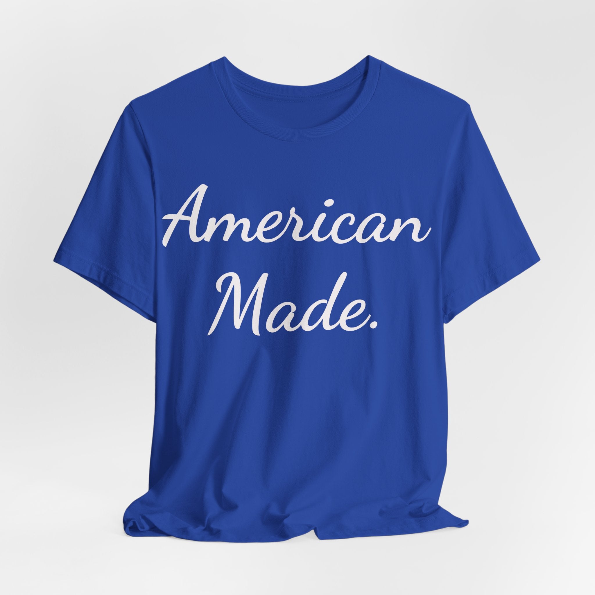 American Made T-Shirt — Patriotic Script Tee
