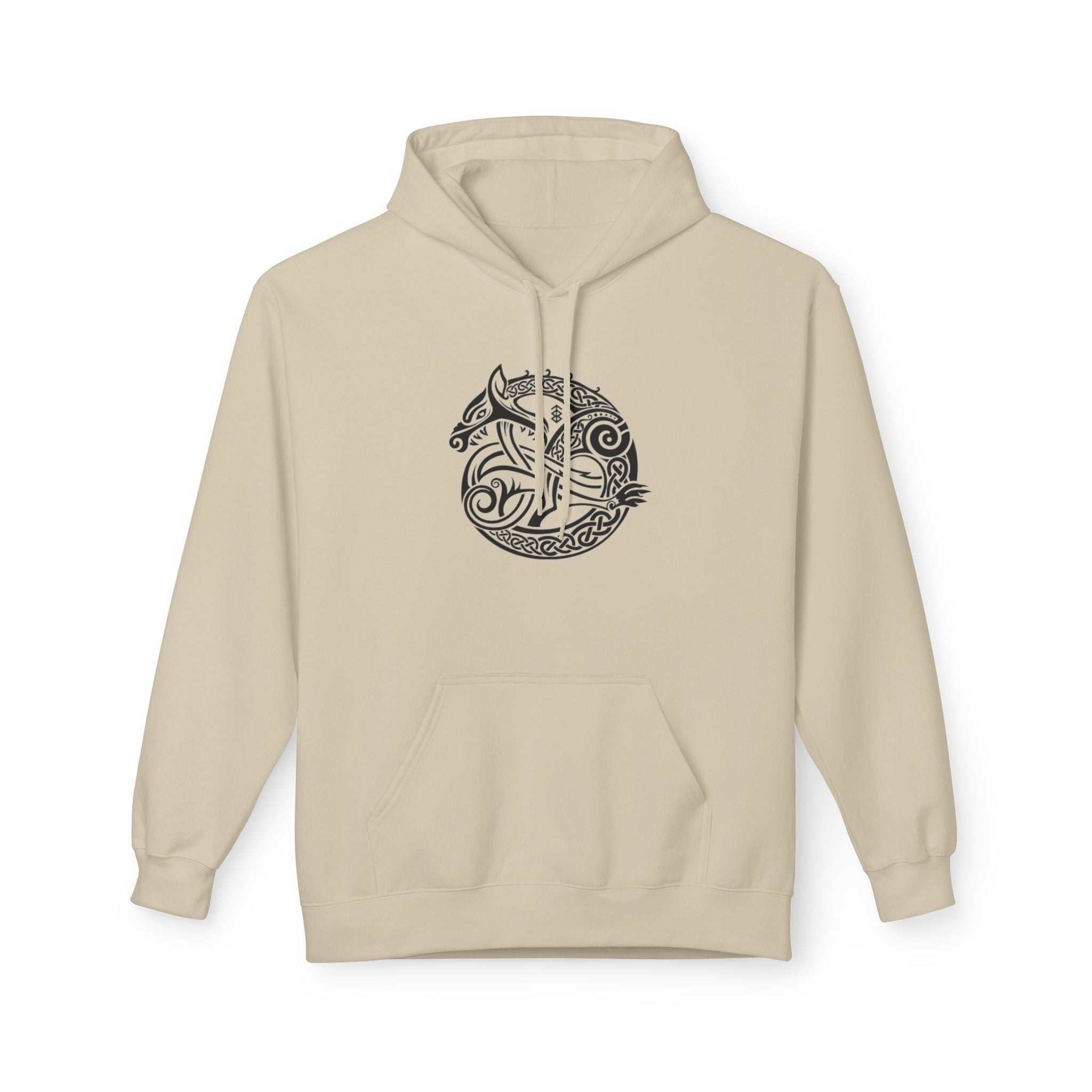 Celtic Wolf Knot Hoodie — The Wolf – A Symbol of Power, Destruction, and Loyalty