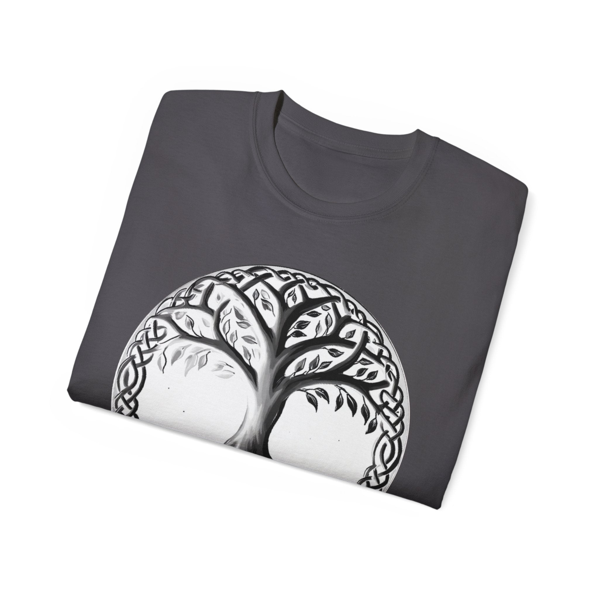 Yggdrasil – The Tree of Life CottonT-Shirt — Celtic Roots Graphic Tee