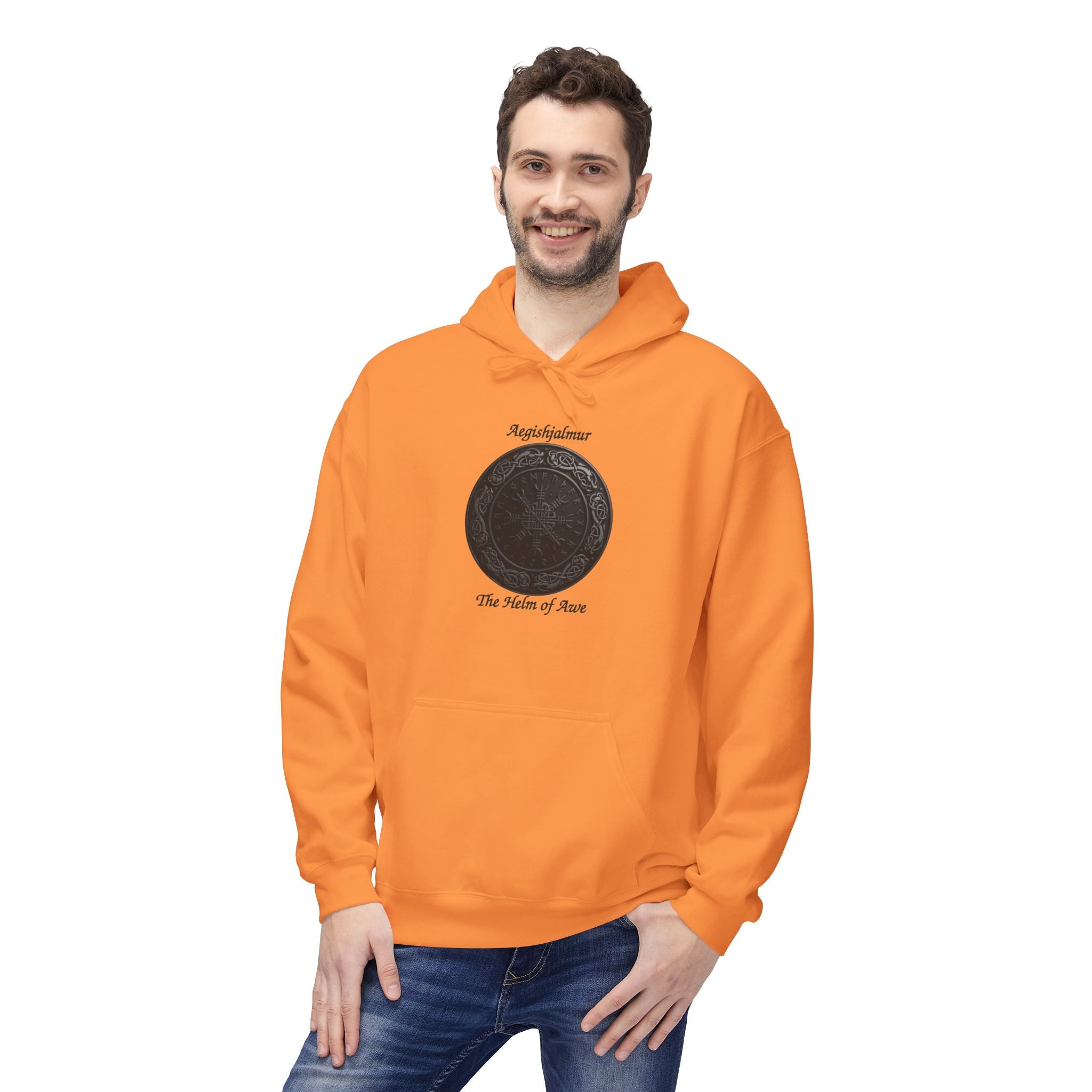 AegishjalmurThe Helm of Awe and Terror – Viking Symbols of protection. Hoodie