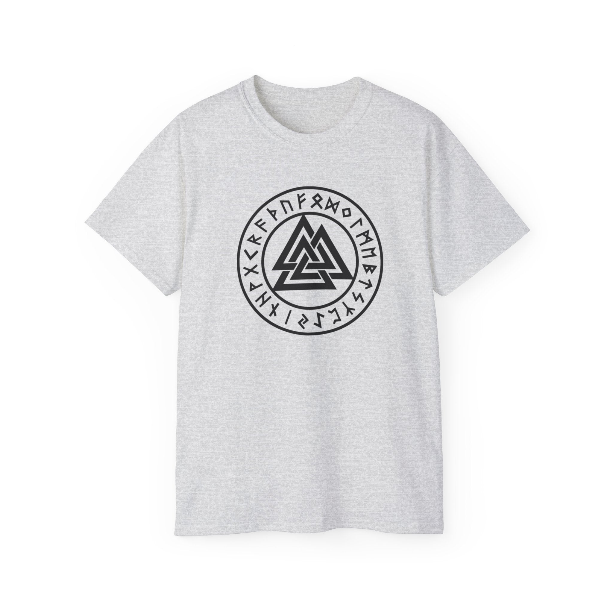 The Valknut – The Symbol of the Fallen Warriors-cotton T‑Shirt —