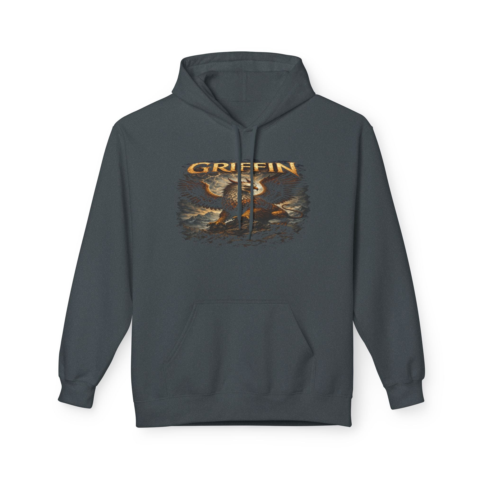 Griffin Graphic Hoodie - Mythical Eagle Design