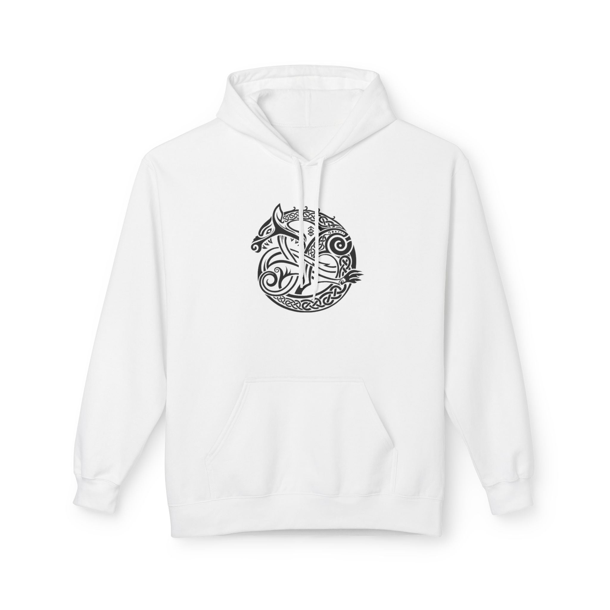 Celtic Wolf Knot Hoodie — The Wolf – A Symbol of Power, Destruction, and Loyalty