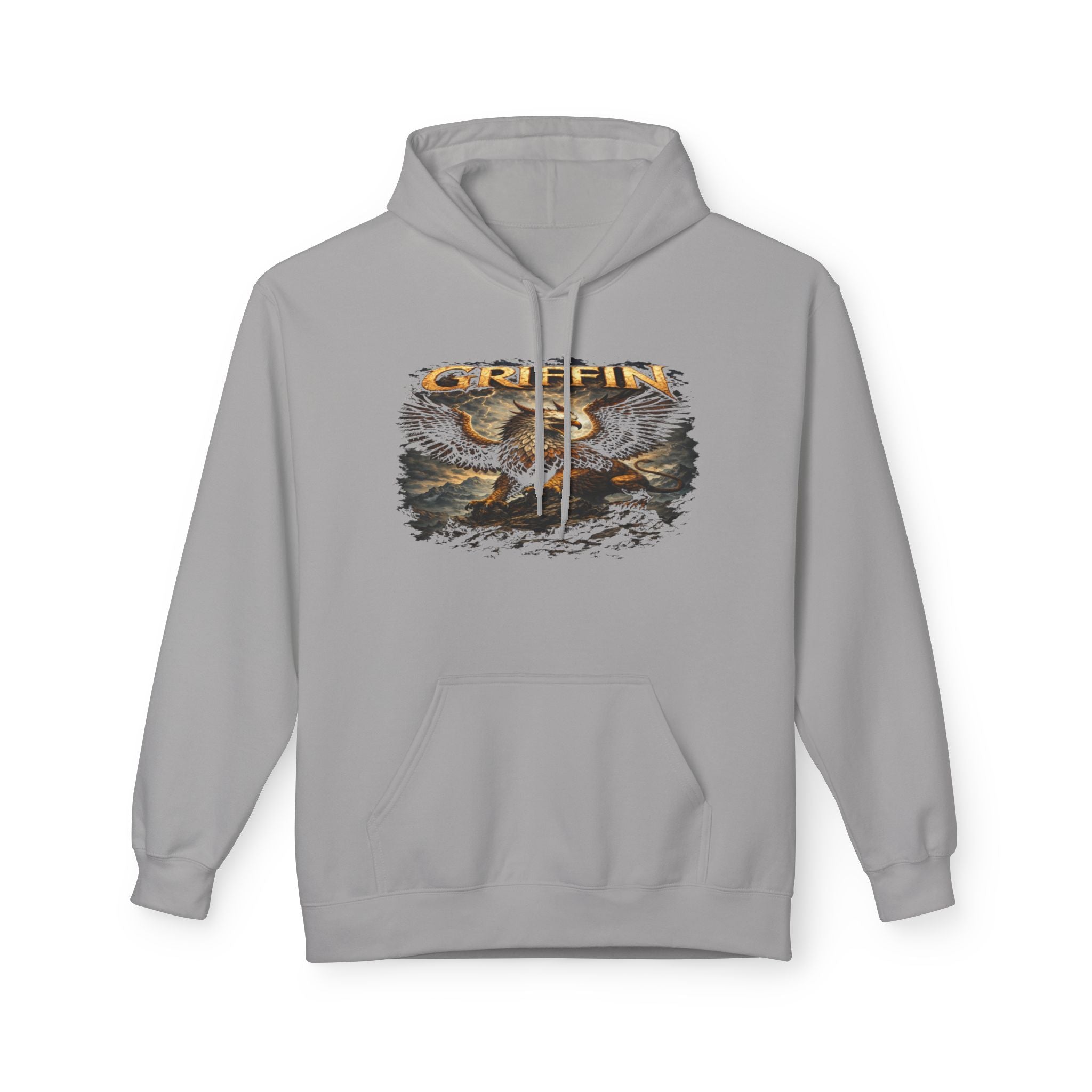 Griffin Graphic Hoodie - Mythical Eagle Design