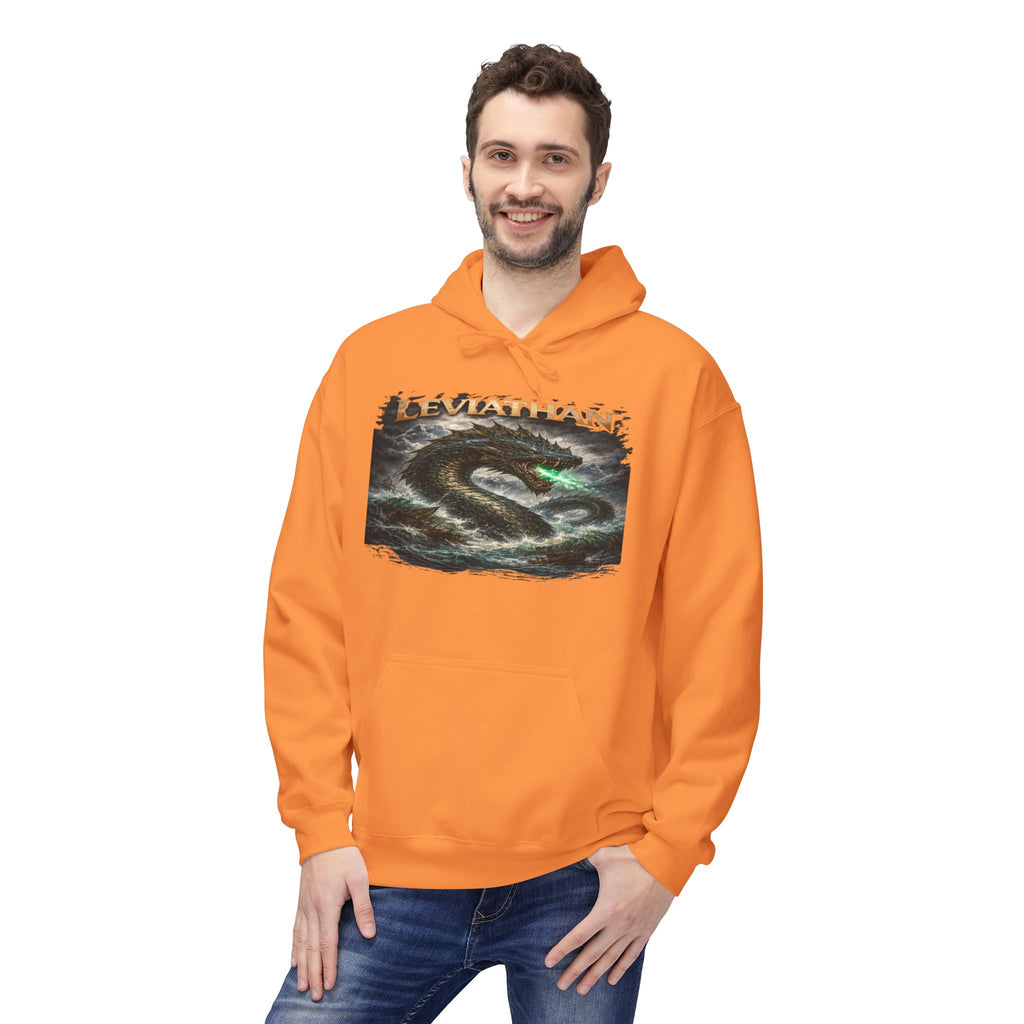 Leviarhan Hoodie — Coastal Wave Graphic Pullover