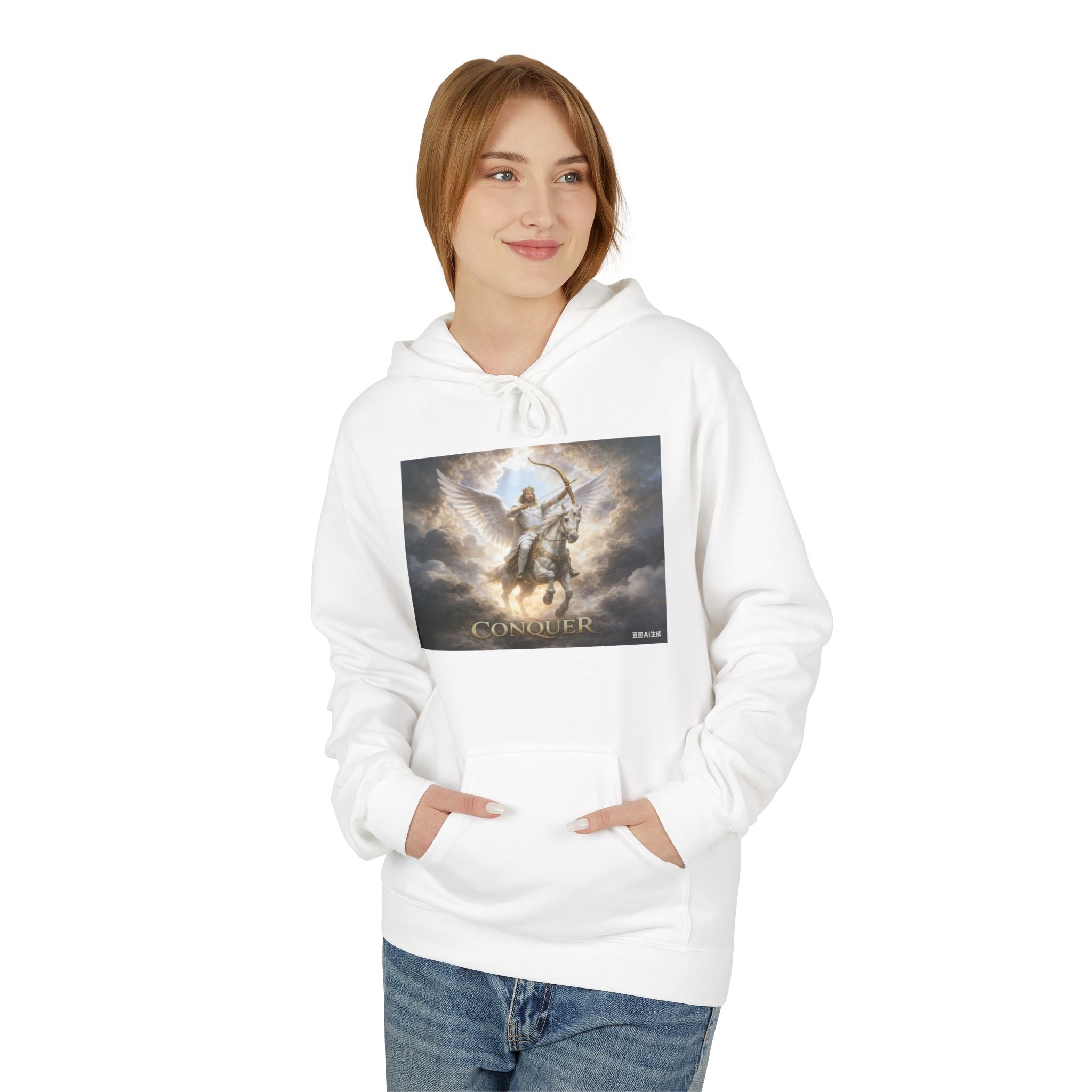 The white horse from Revelation 6:1-2 Graphic Pullover