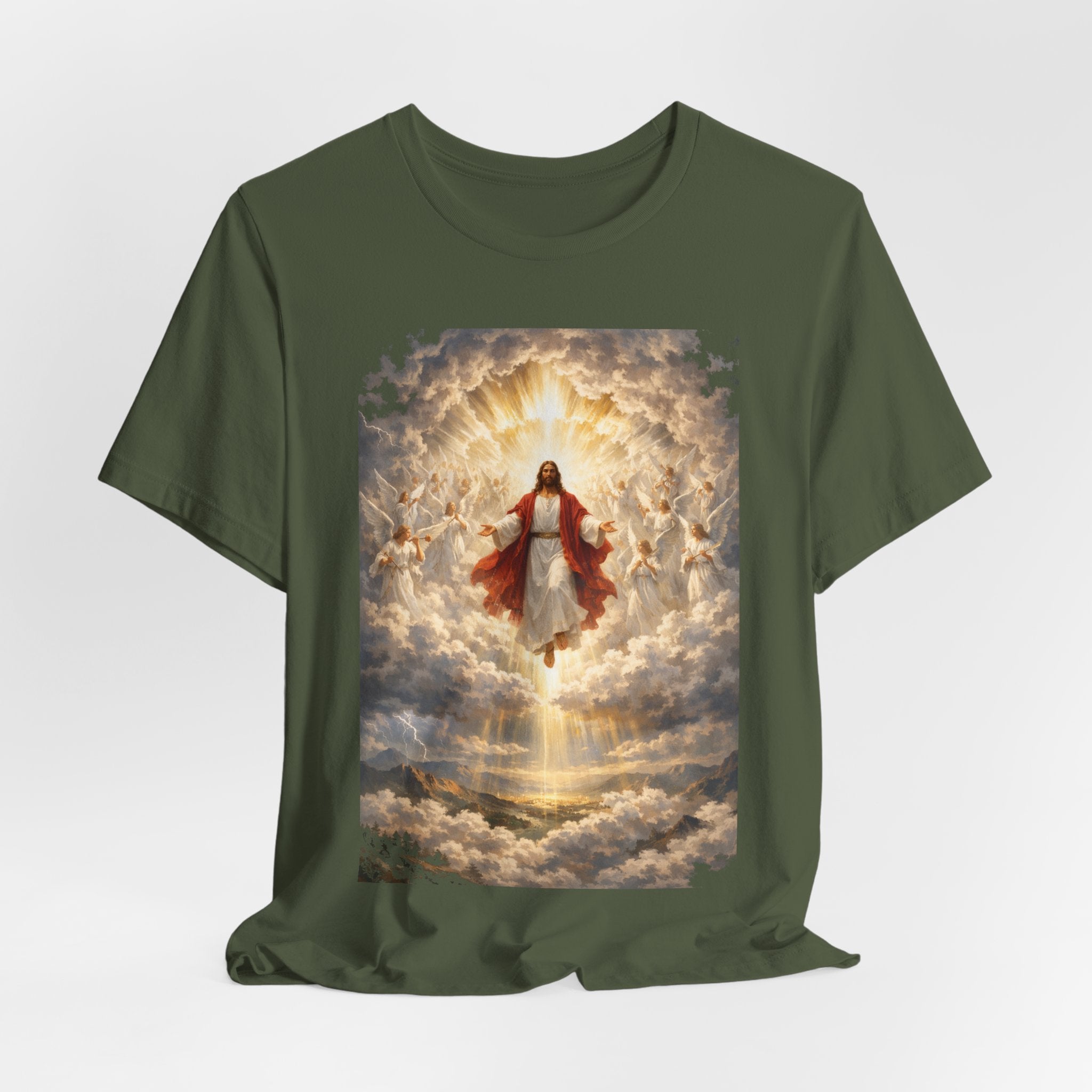 Jesus Ascension T-Shirt — Redeemer in Glory Christian Tee