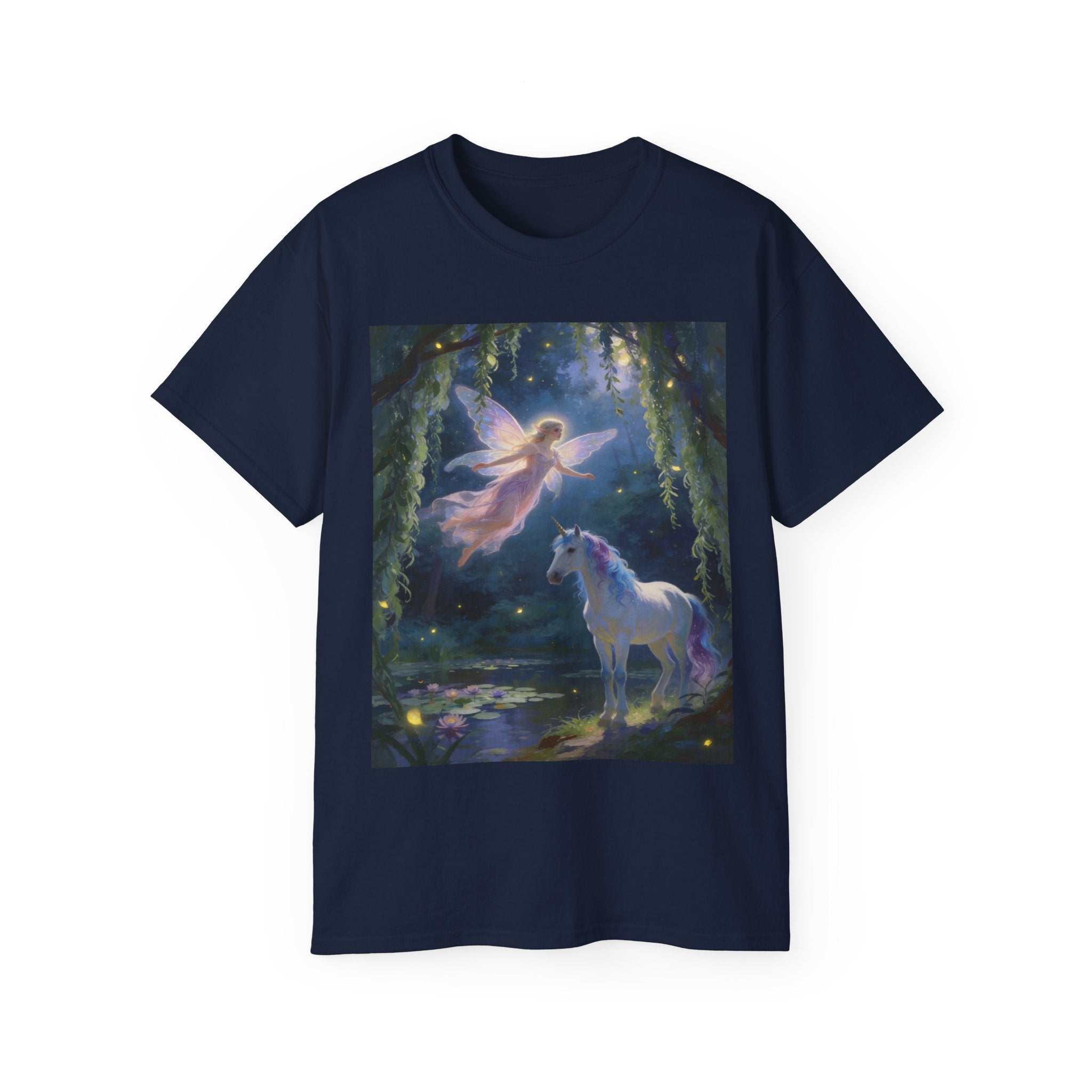 Fairy and Unicorn Cotton Tee