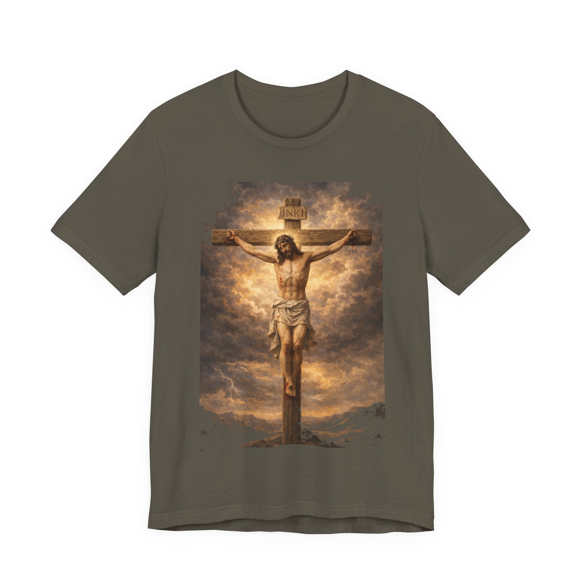 Crucifixion Jesus T‑Shirt — Religious Christian Graphic Tee for Easter & Faith