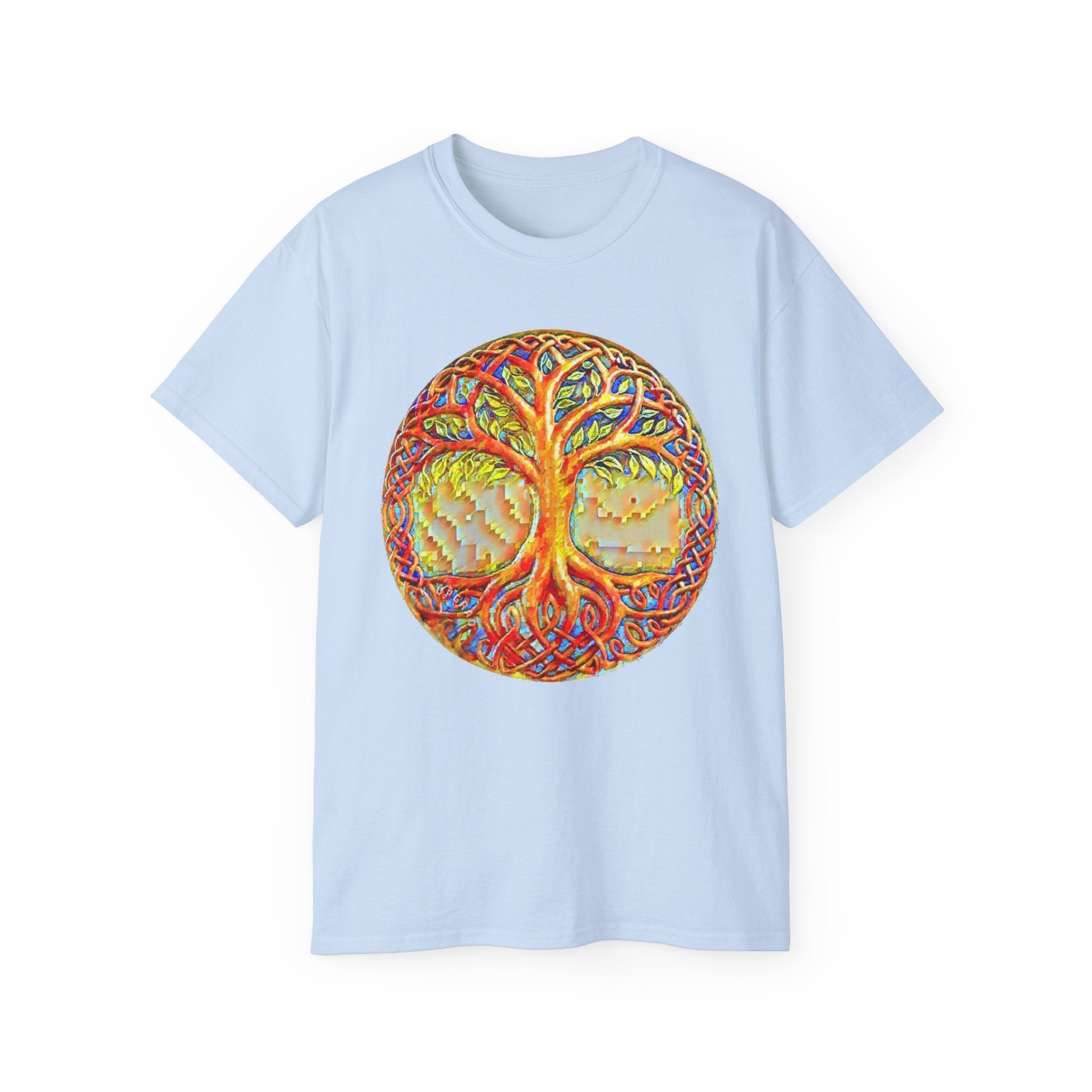 Yggdrasil – The Tree of Life Cotton Tee — Vibrant Spiritual Nature T-Shirt