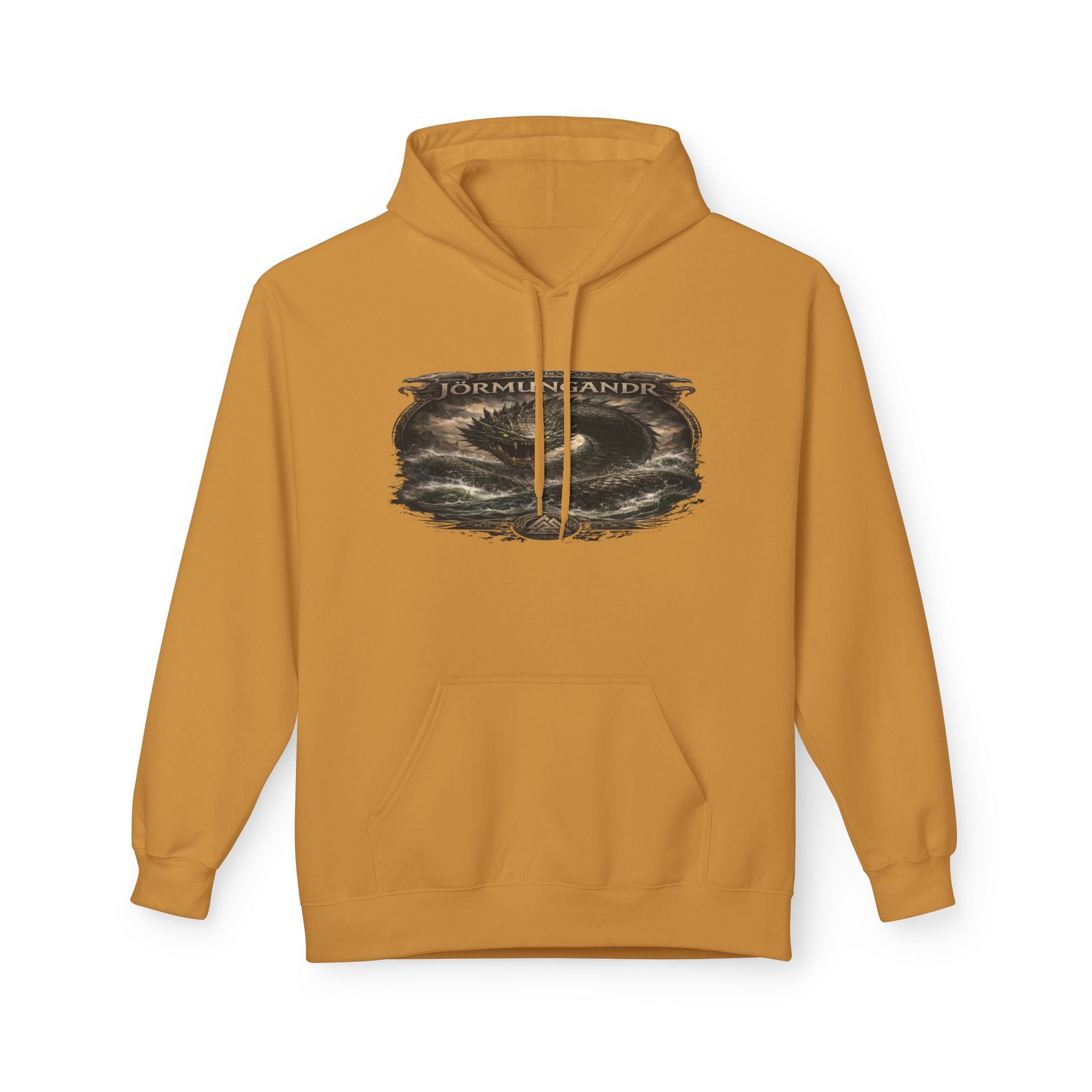 Jörmungandr is the Midgard serpent Viking Hoodie —