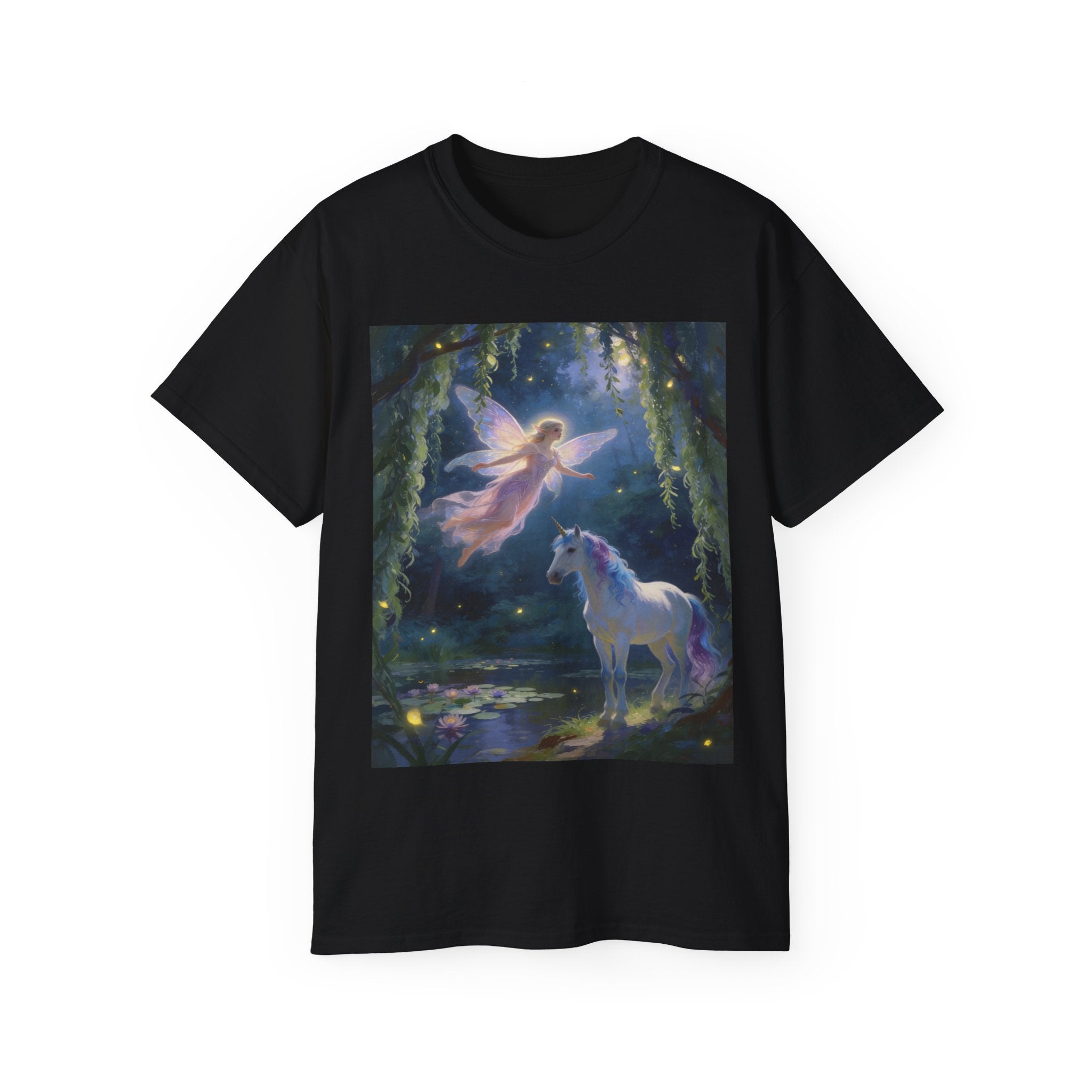 Fairy and Unicorn Cotton Tee