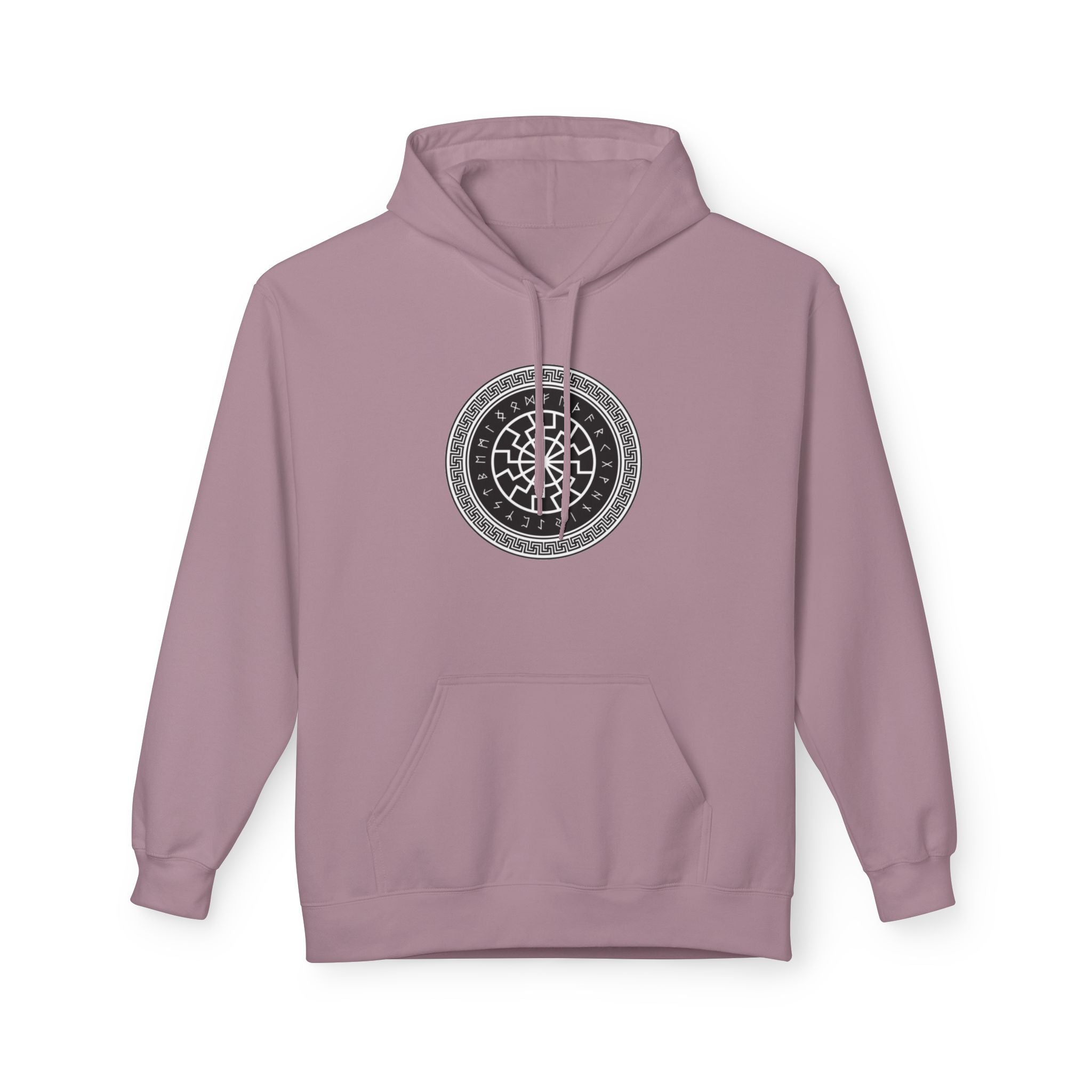 A Symbol of Luck in Norse Culture-Hoodie — Geometric Spiritual Graphic