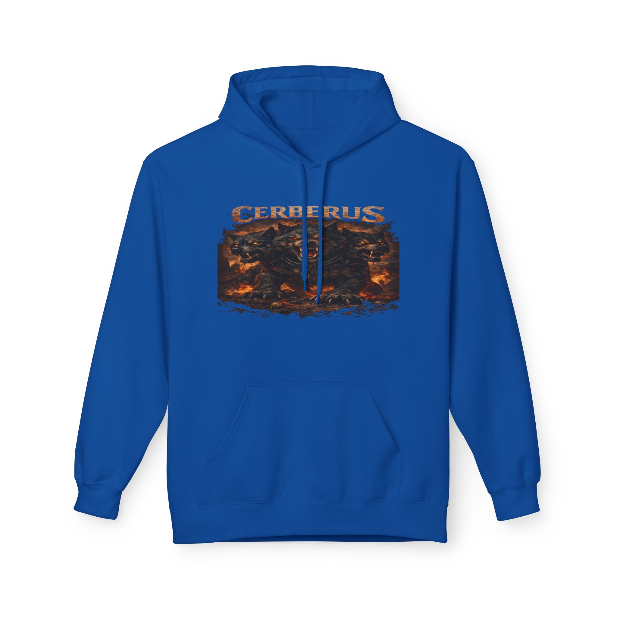 Cerberus Fiery Three-Headed Dog Hoodie