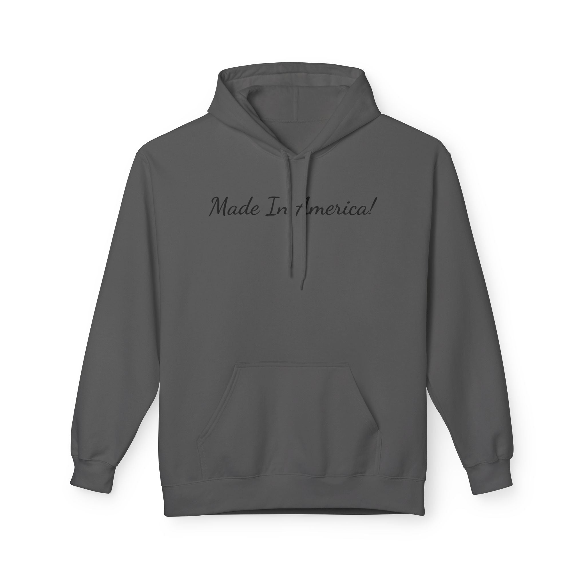 Made In America Hoodie – Patriotic Script Pullover