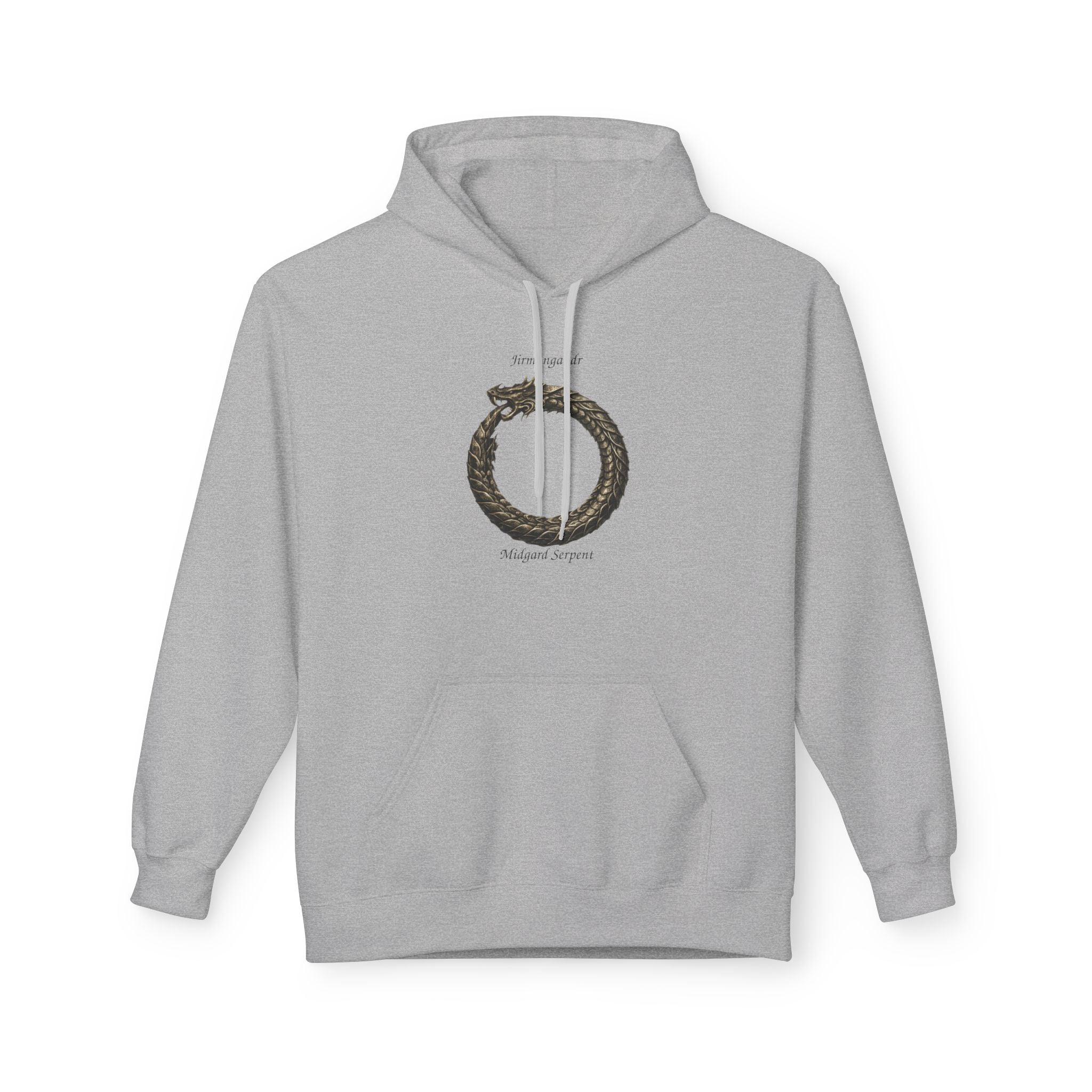 The Serpent – Jörmungandr,Ouroboros Snake Hoodie — Viking Symbol